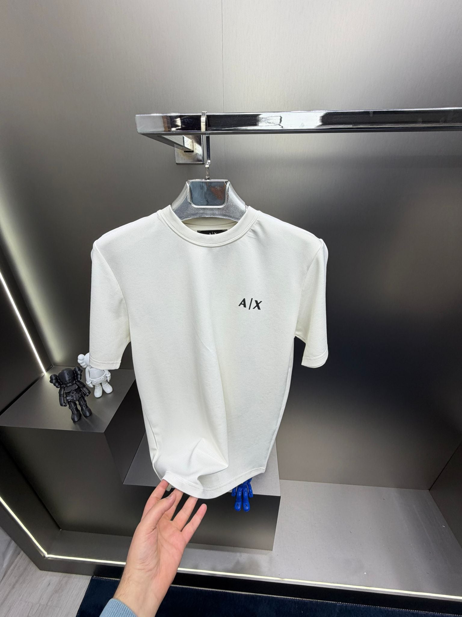 Armani Exchange Beyaz İthal Şortlu Eşofman Takımı