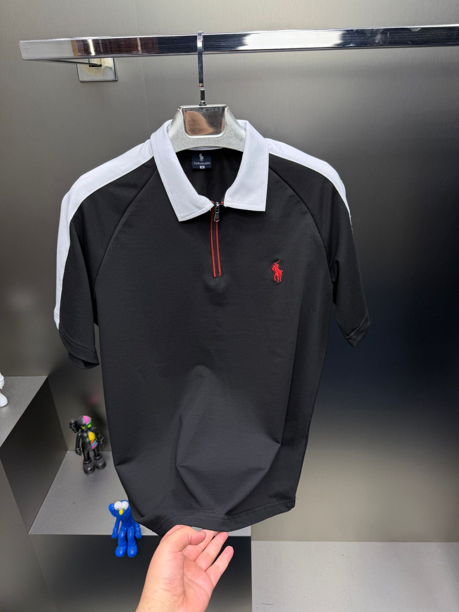 Polo Siyah İthal Yazlık Eşofman Takımı