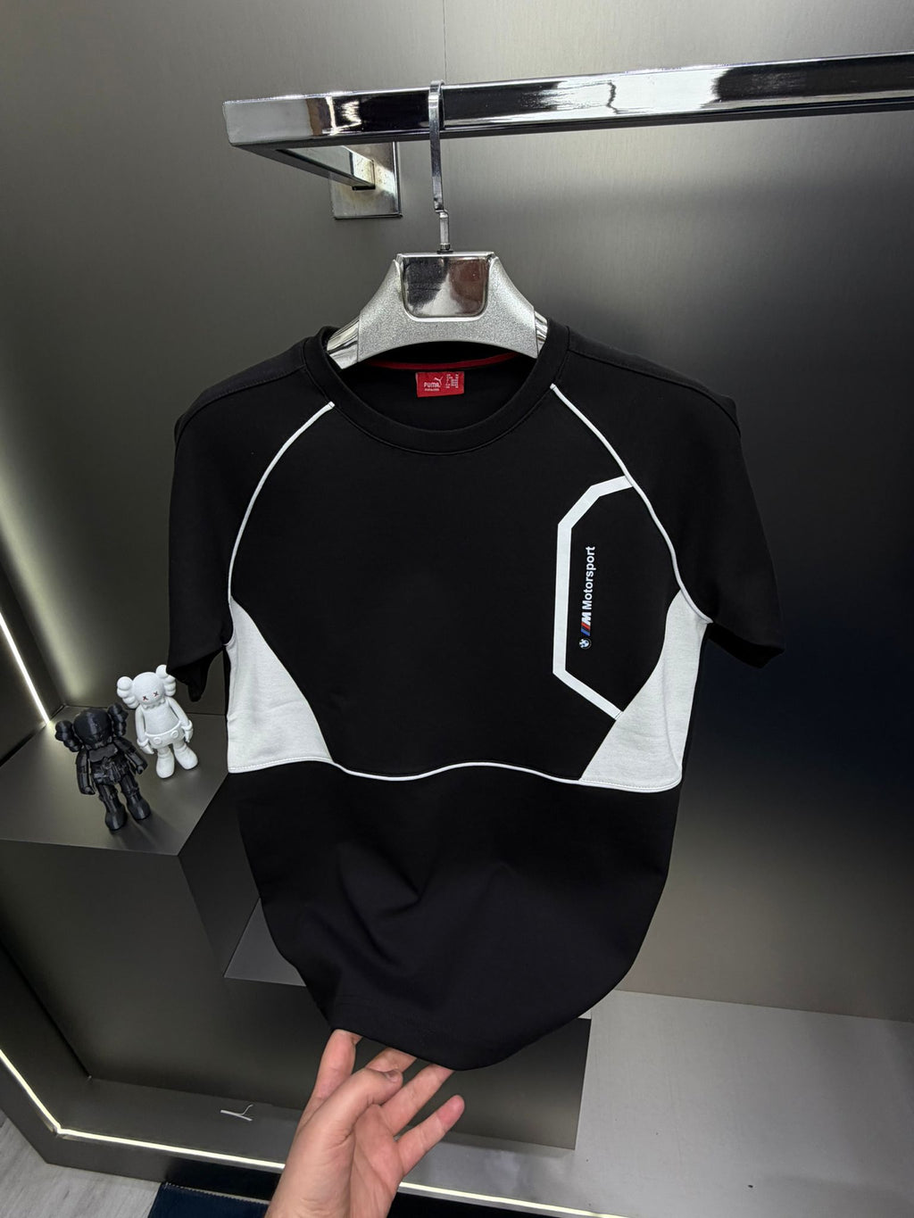Puma BMW MSport Siyah İthal Şortlu Eşofman Takımı