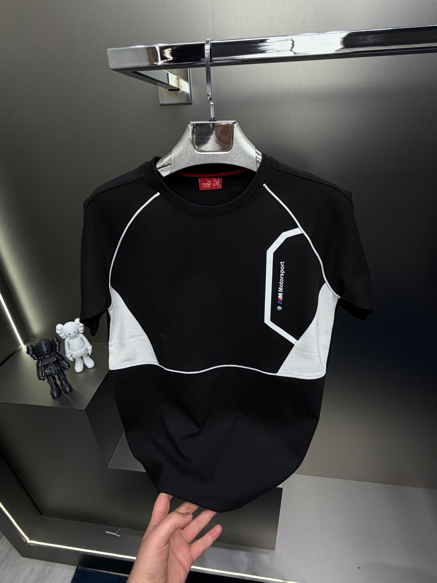 Puma BMW MSport Siyah İthal Şortlu Eşofman Takımı