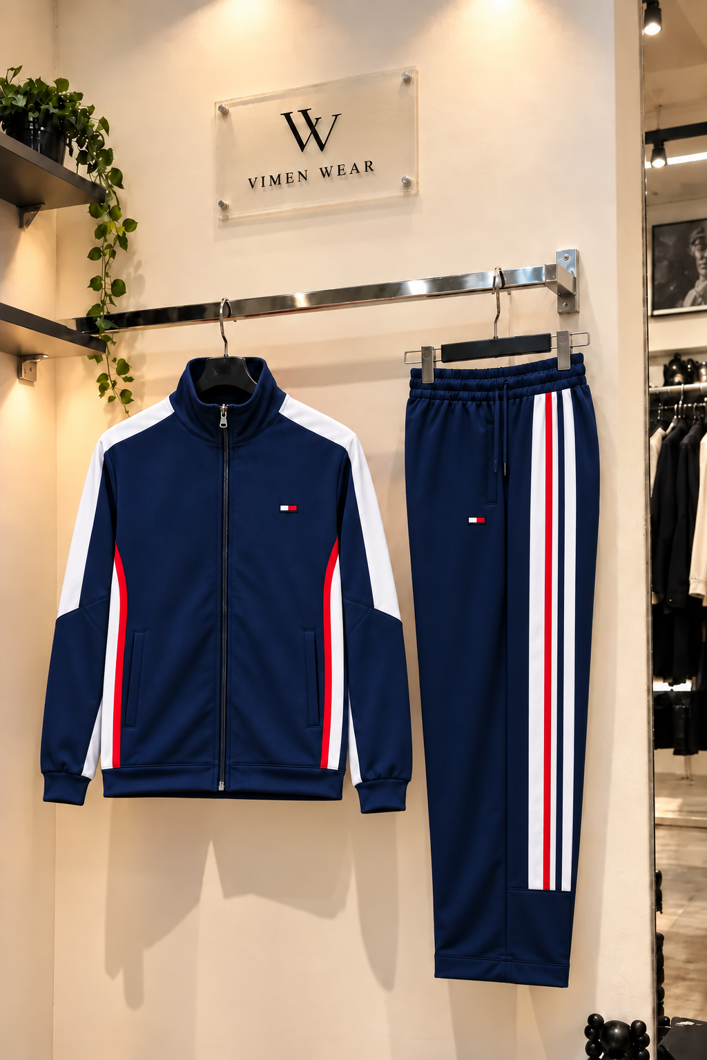 Tommy Hilfiger Lacivert İthal Eşofman Takım