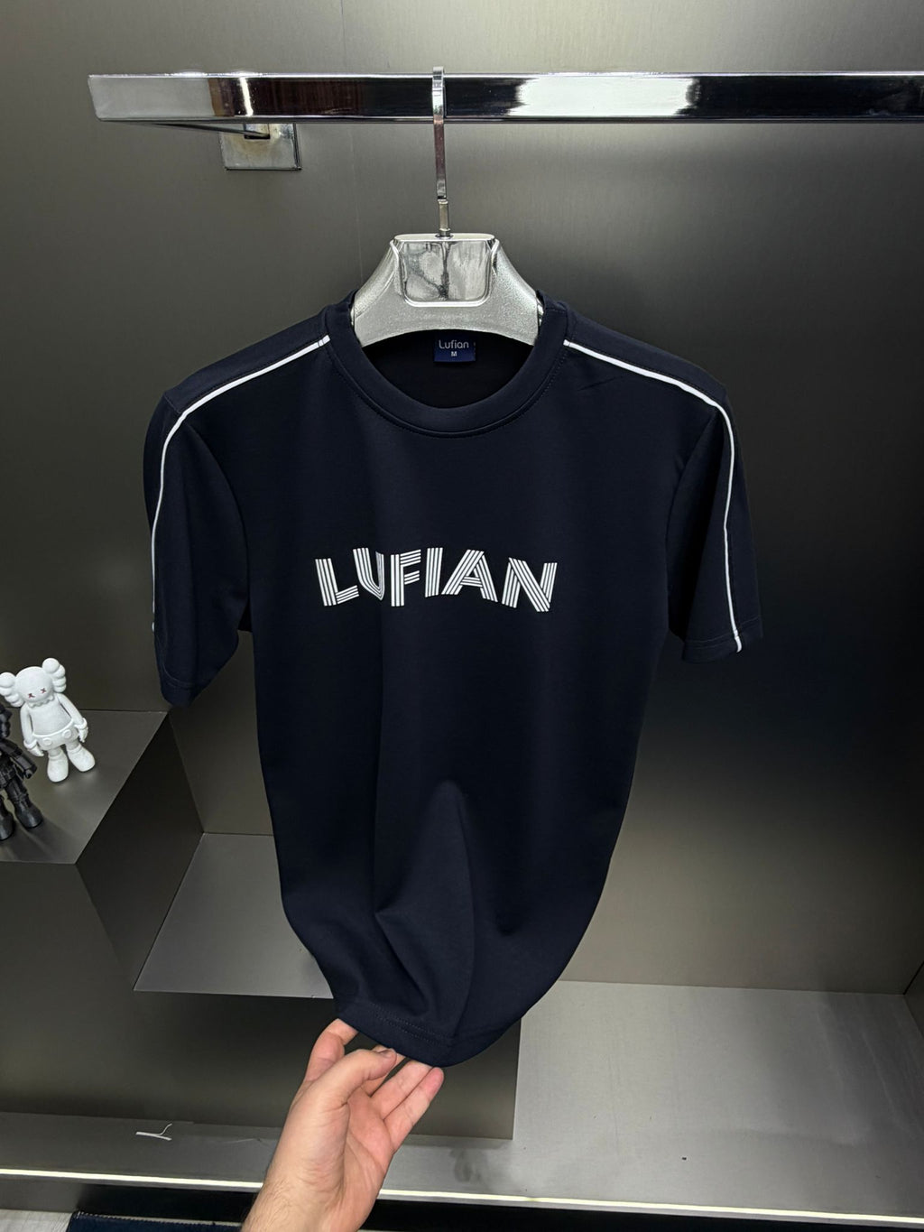 Lufian Lacivert İthal Yazlık Eşofman Takımı