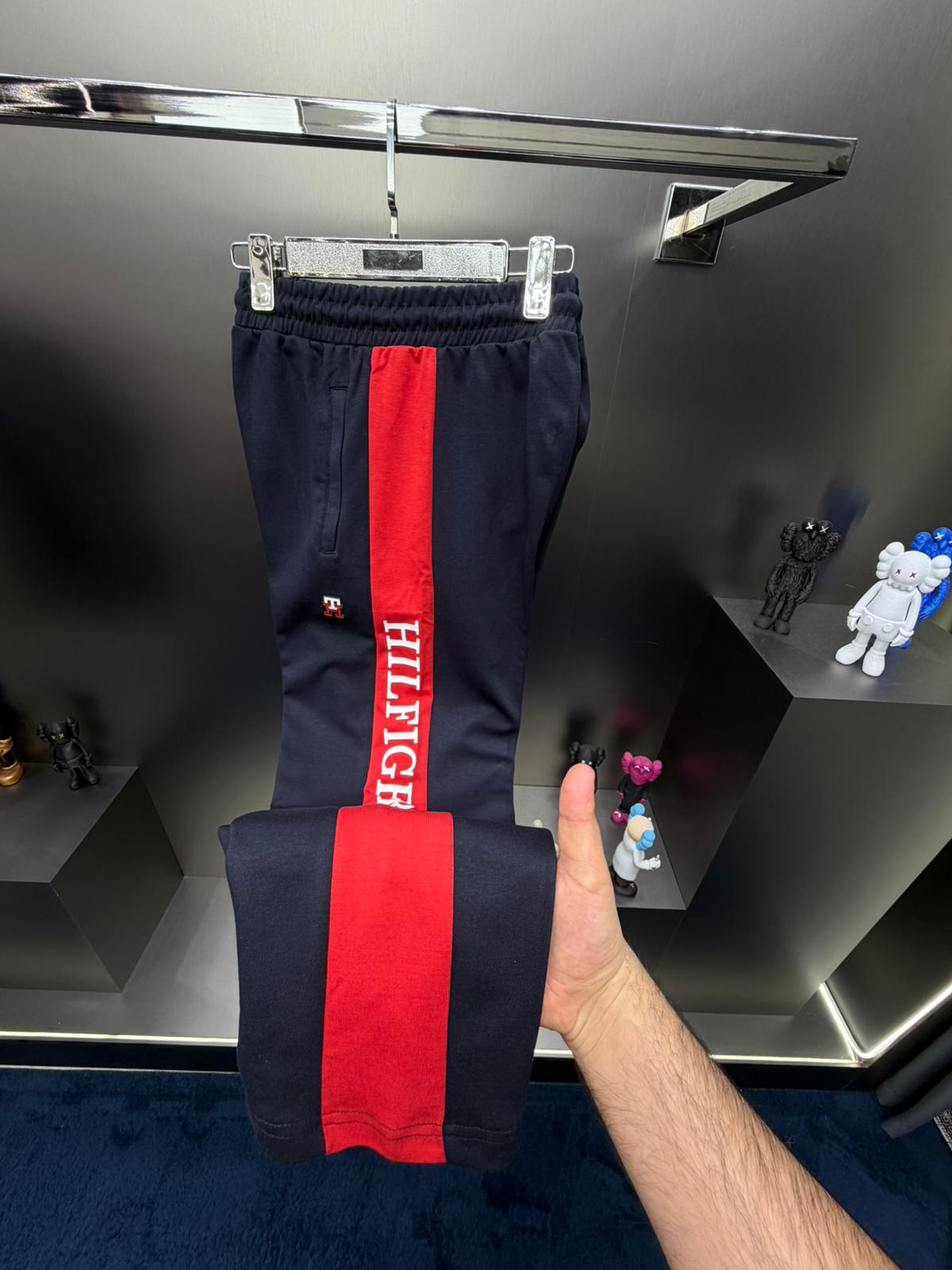 Tommy Hilfiger Lacivert İthal Yazlık Eşofman Takımı