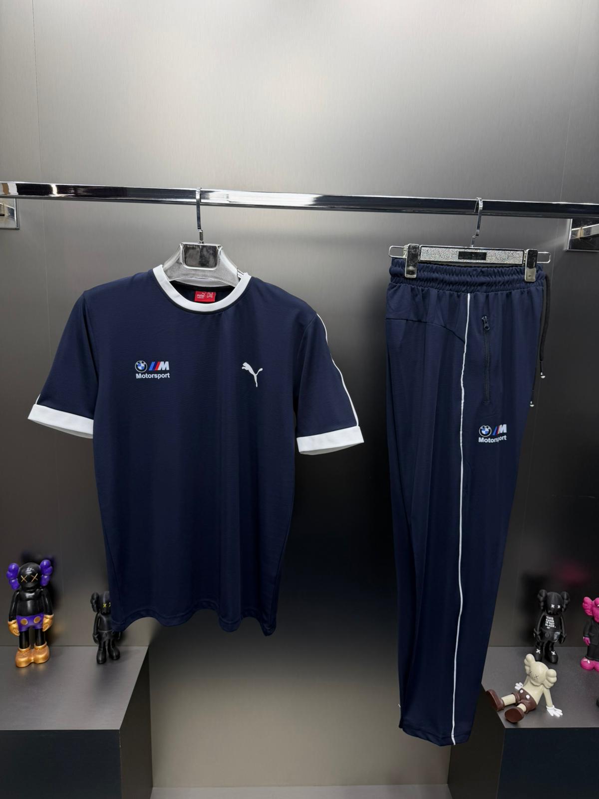 Puma BMW Lacivert İthal Yazlık Eşofman Takımı