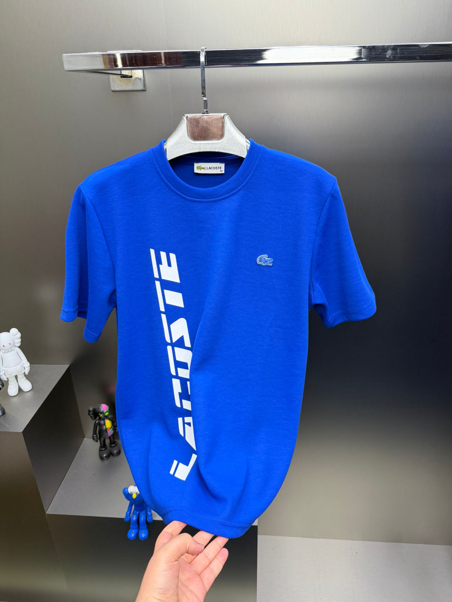 Lacoste Mavi İthal Yazlık Eşofman Takımı