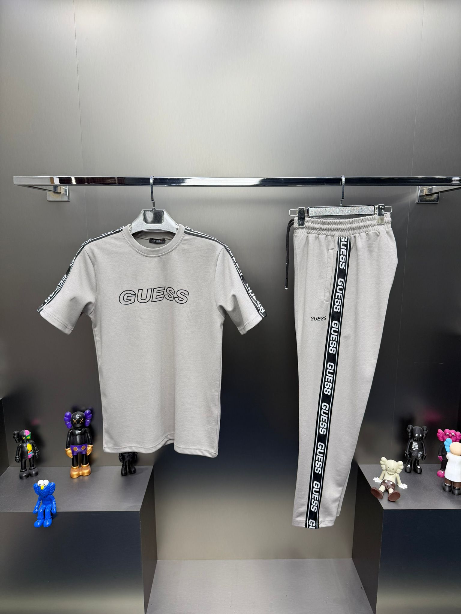 Guess Gri İthal Eşofman Takımı
