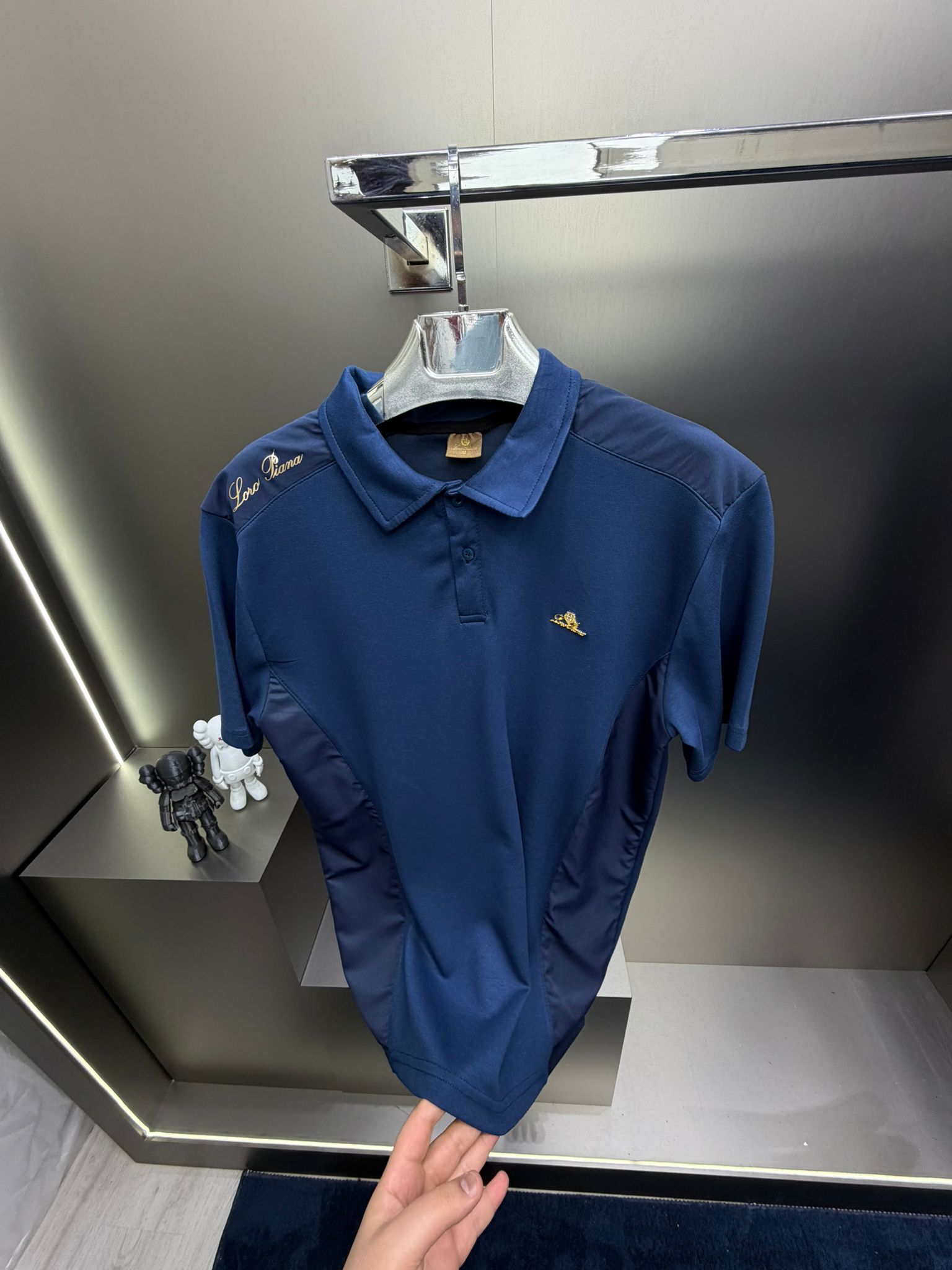 Loro Piana Lacivert İthal Yazlık Eşofman Takımı