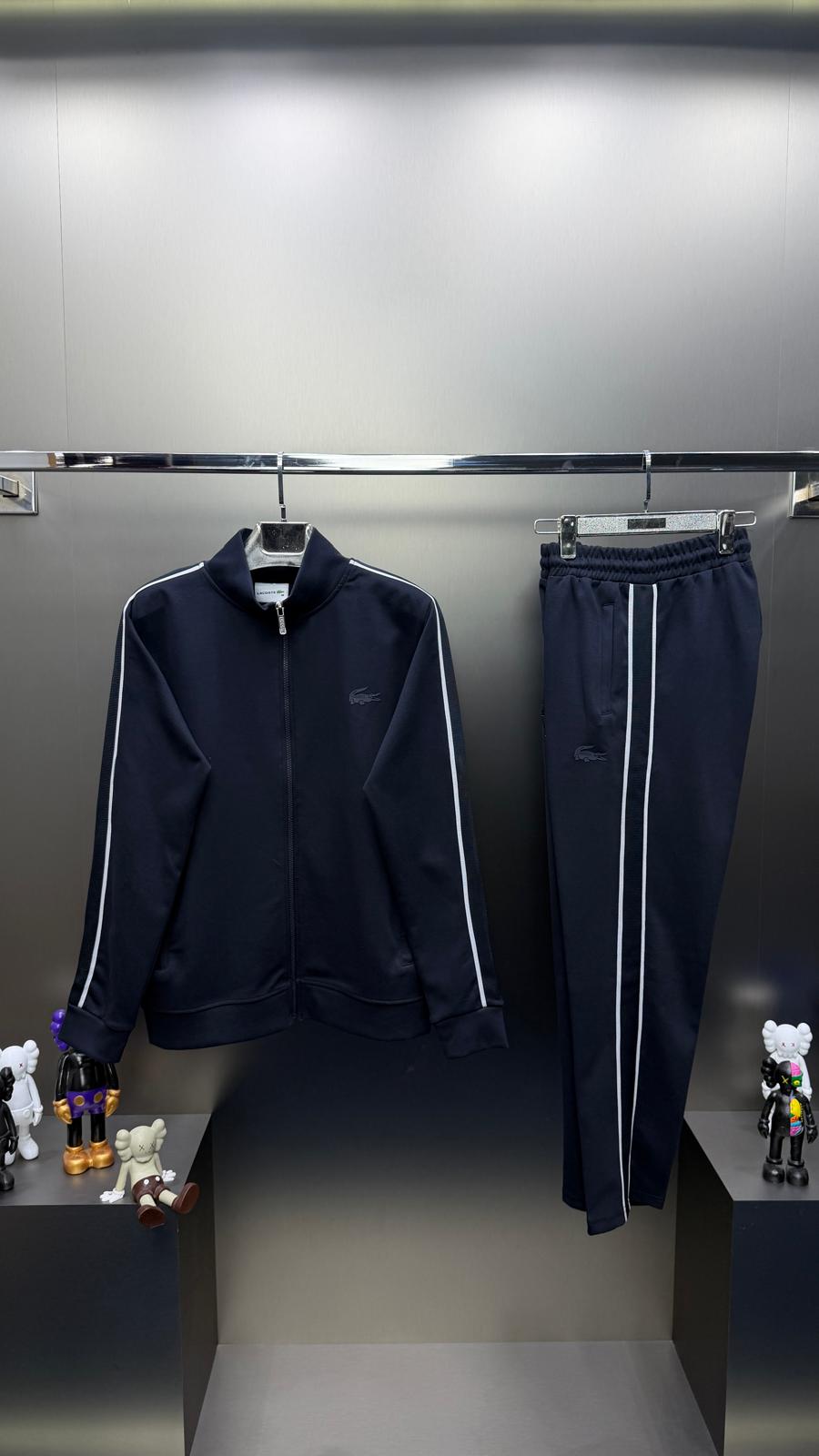 Lacoste Beyaz Yeşil Eşofman Takımı