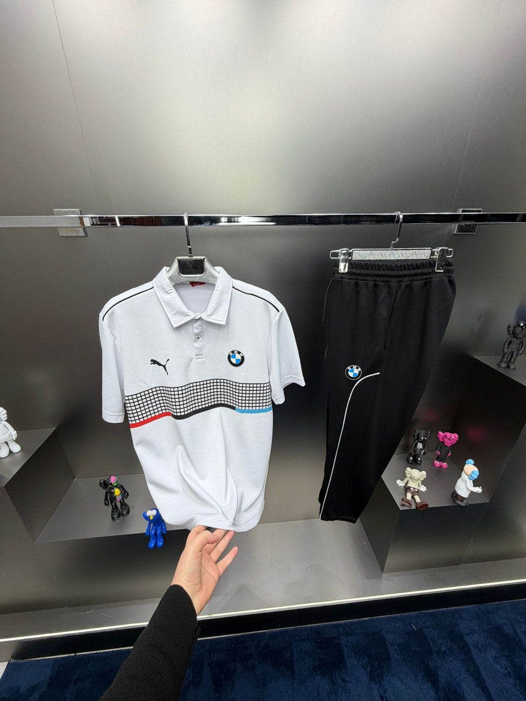 Puma BMW MSport Racing Beyaz İthal Yazlık Eşofman Takımı