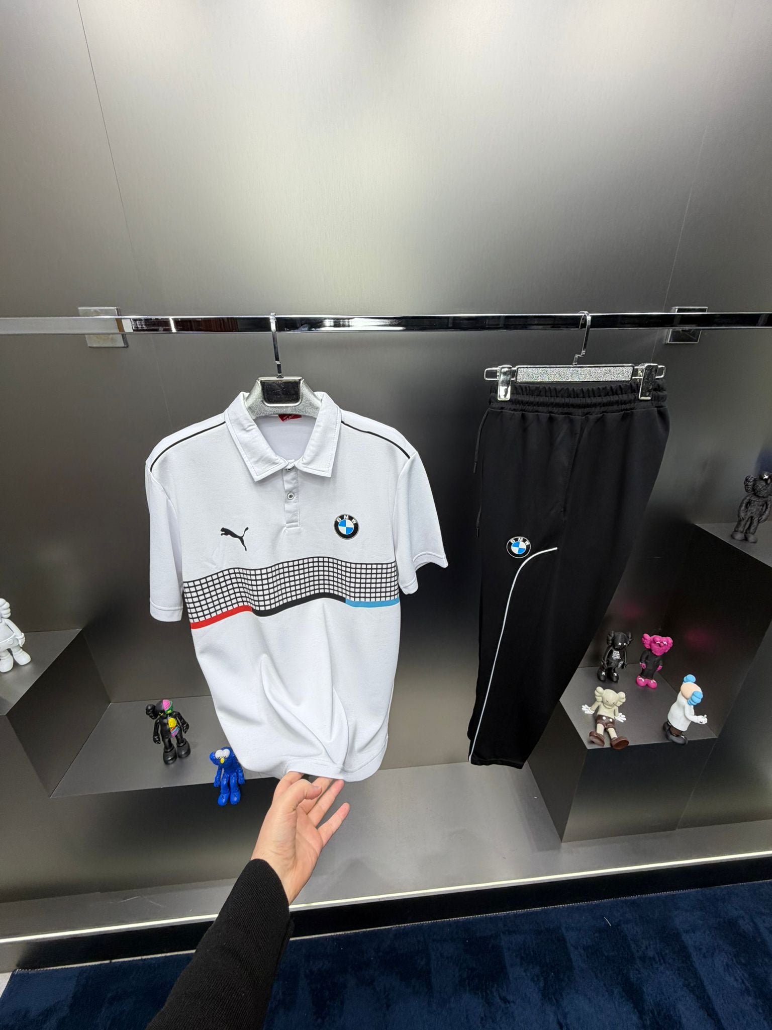 Puma BMW MSport Racing Beyaz İthal Yazlık Eşofman Takımı