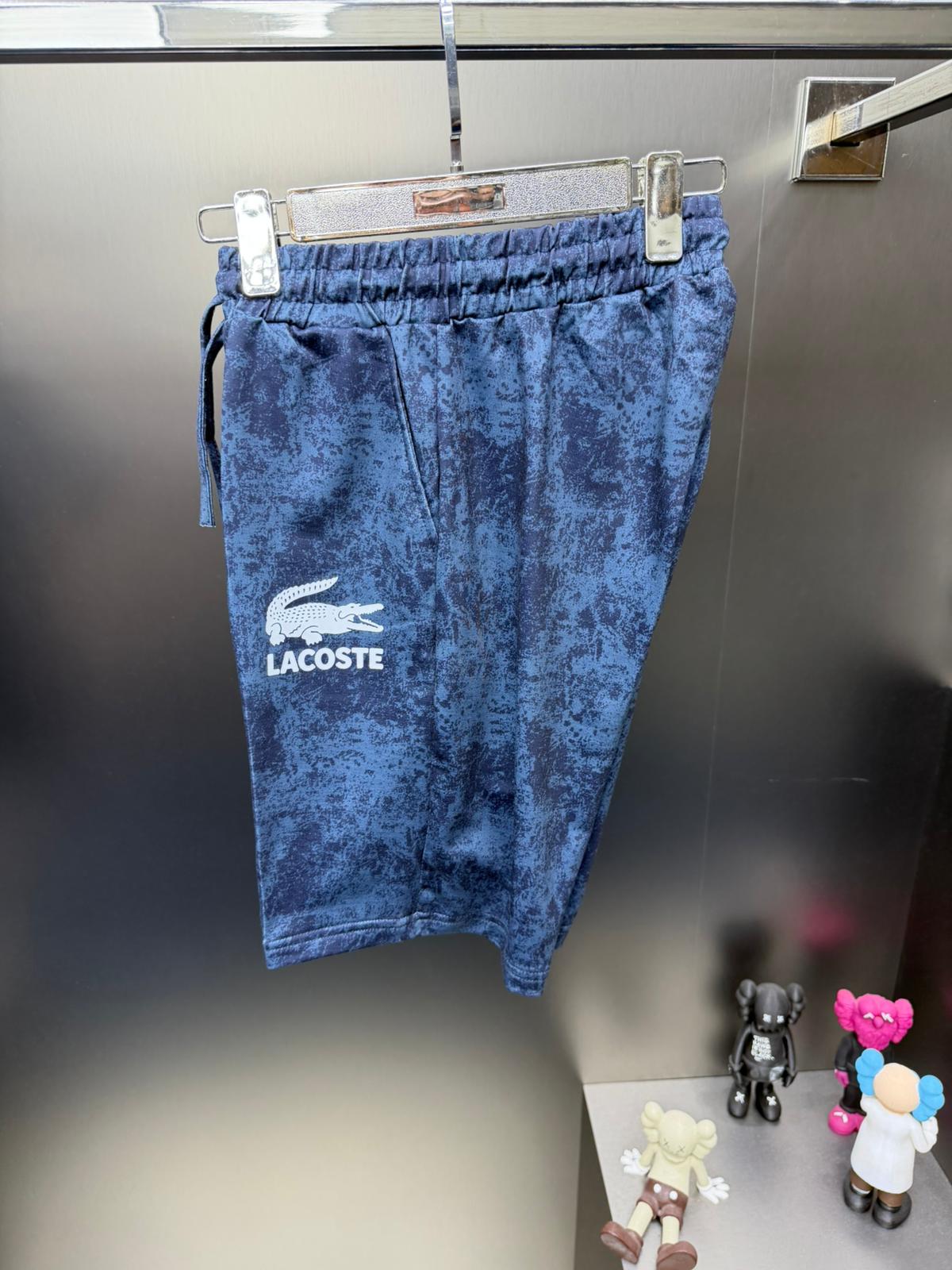 Lacoste Mavi İthal Şortlu Eşofman Takımı