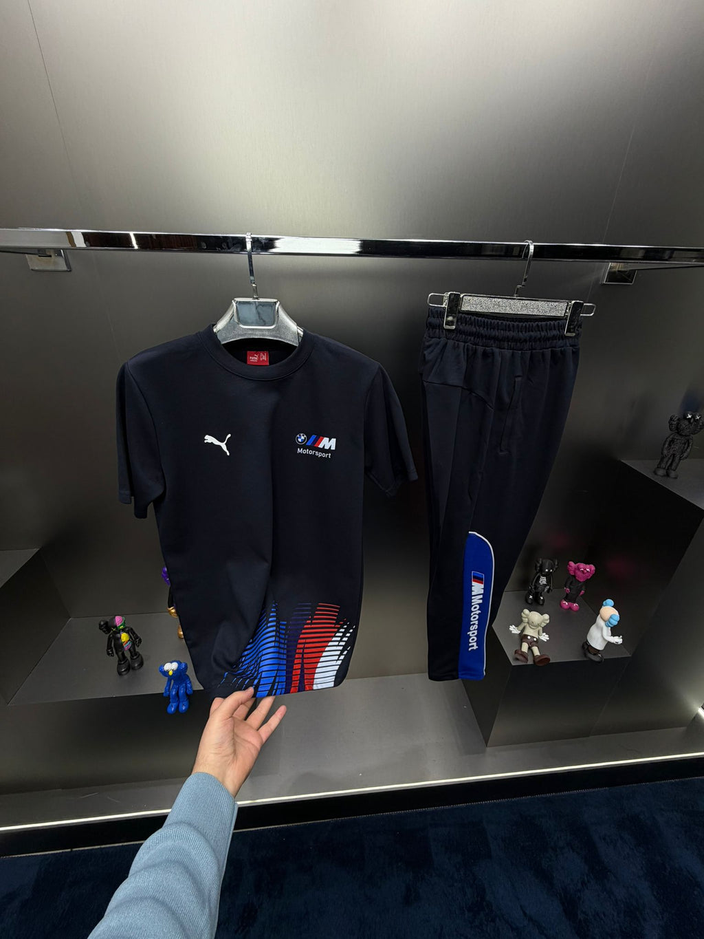 Puma BMW MSport Lacivert İthal Yazlık Eşofman Takımı