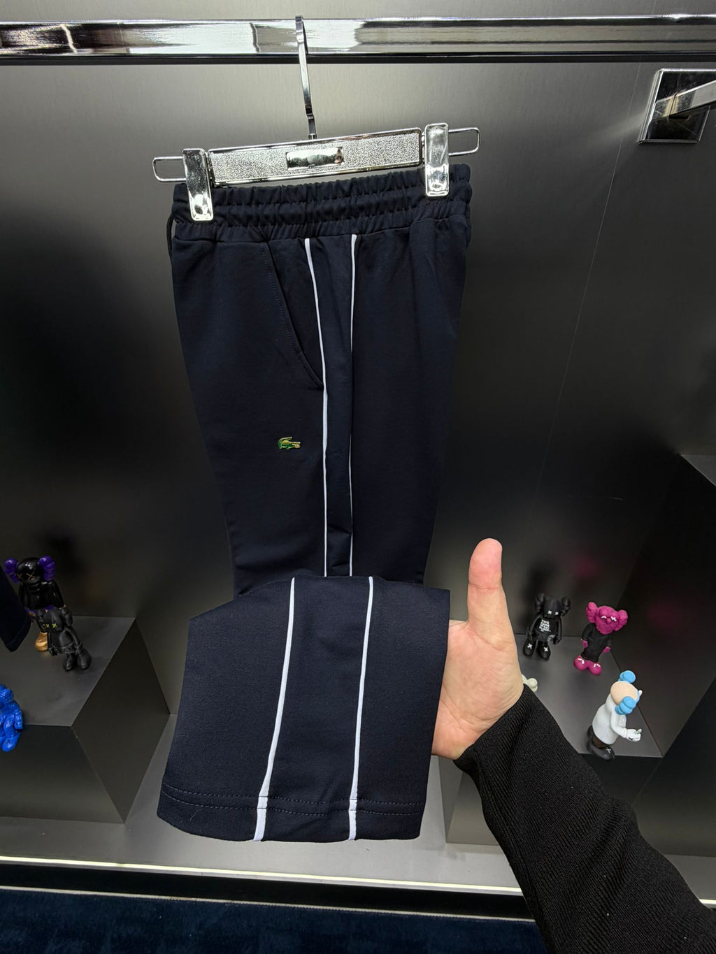 Lacoste Lacivert İthal Yazlık Eşofman Takımı