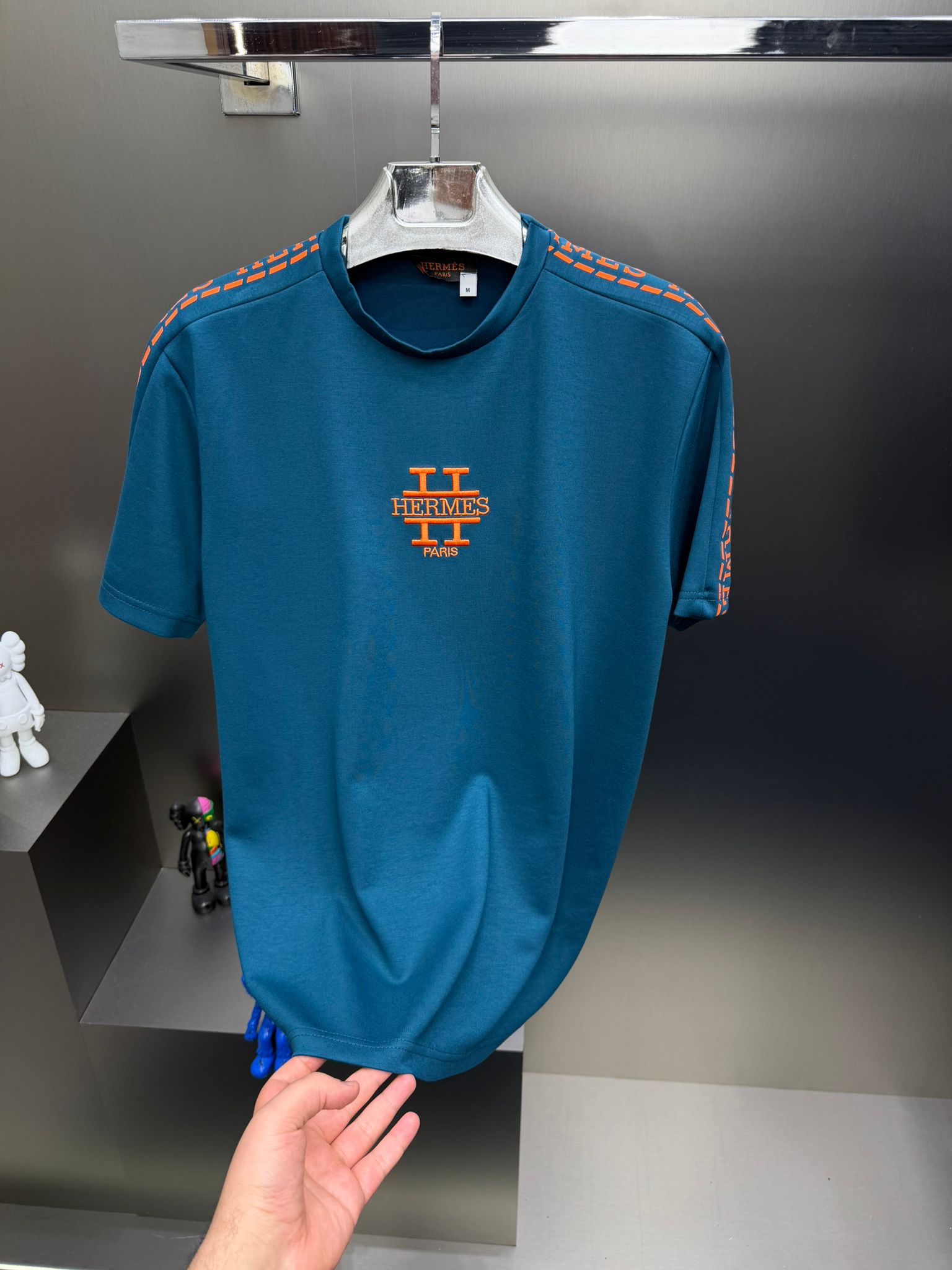 Hermes Turkuaz İthal Şortlu Eşofman Takımı