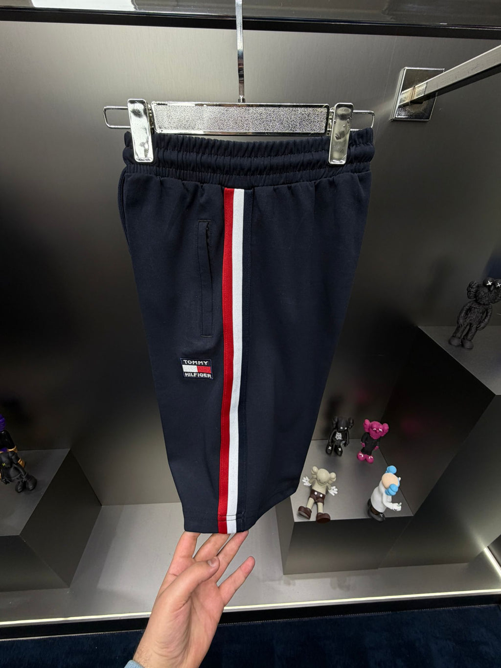 Tommy Hilfiger Lacivert İthal Şortlu Eşofman Takımı