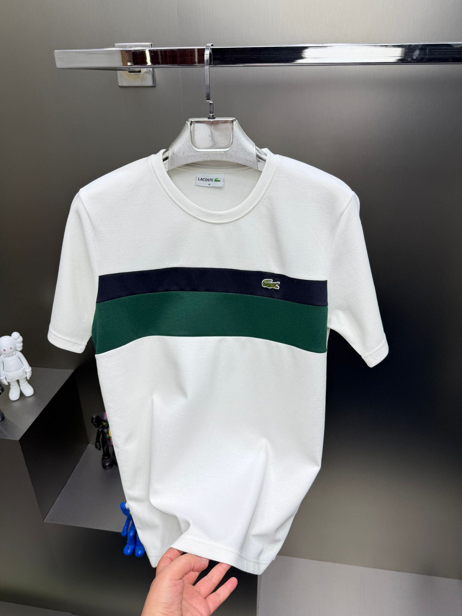 Lacoste Beyaz İthal Yazlık Eşofman Takımı