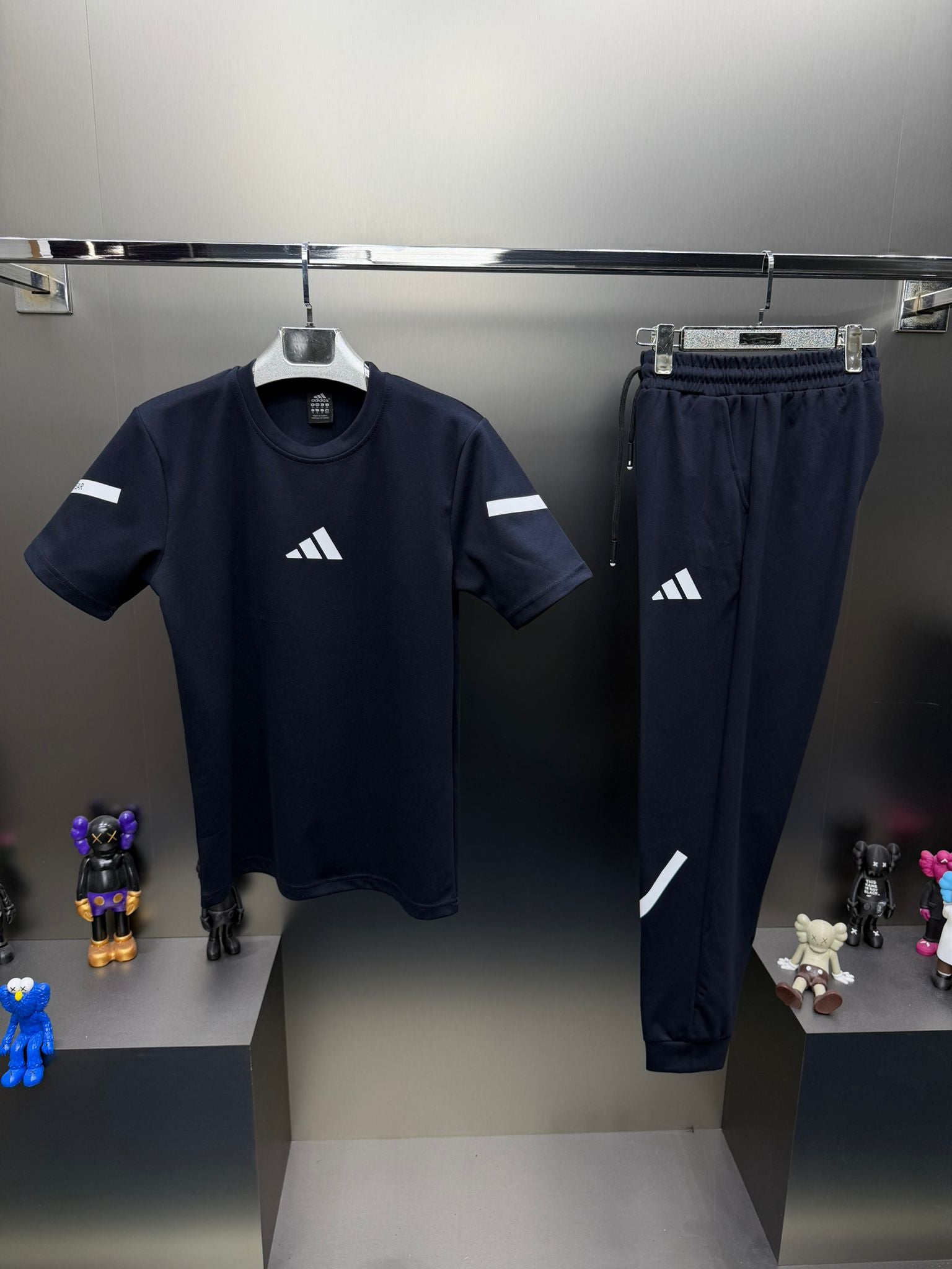 Adidas Lacivert İthal Yazlık Eşofman Takımı
