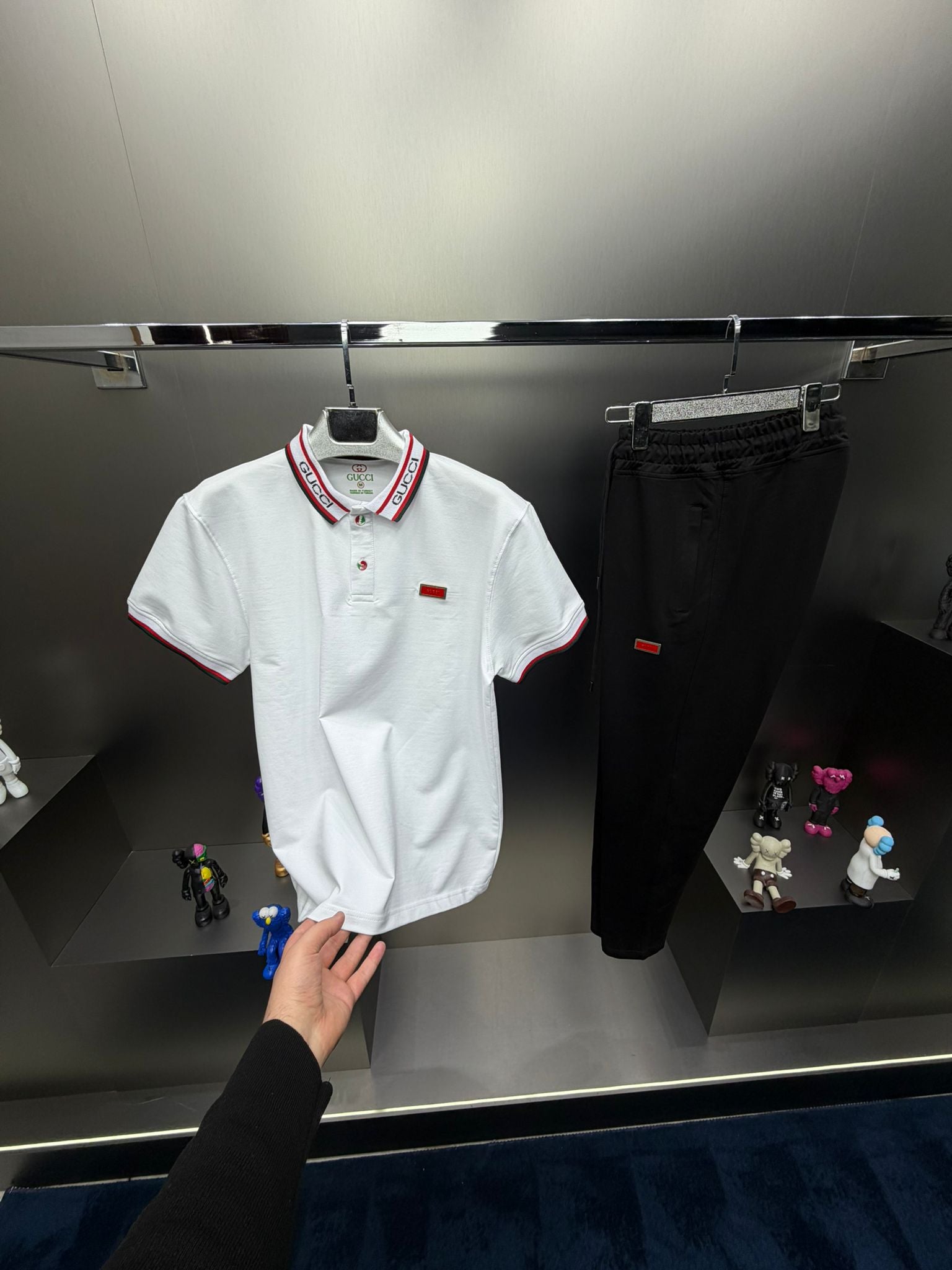 Gucci Beyaz İthal Yazlık Eşofman Takımı