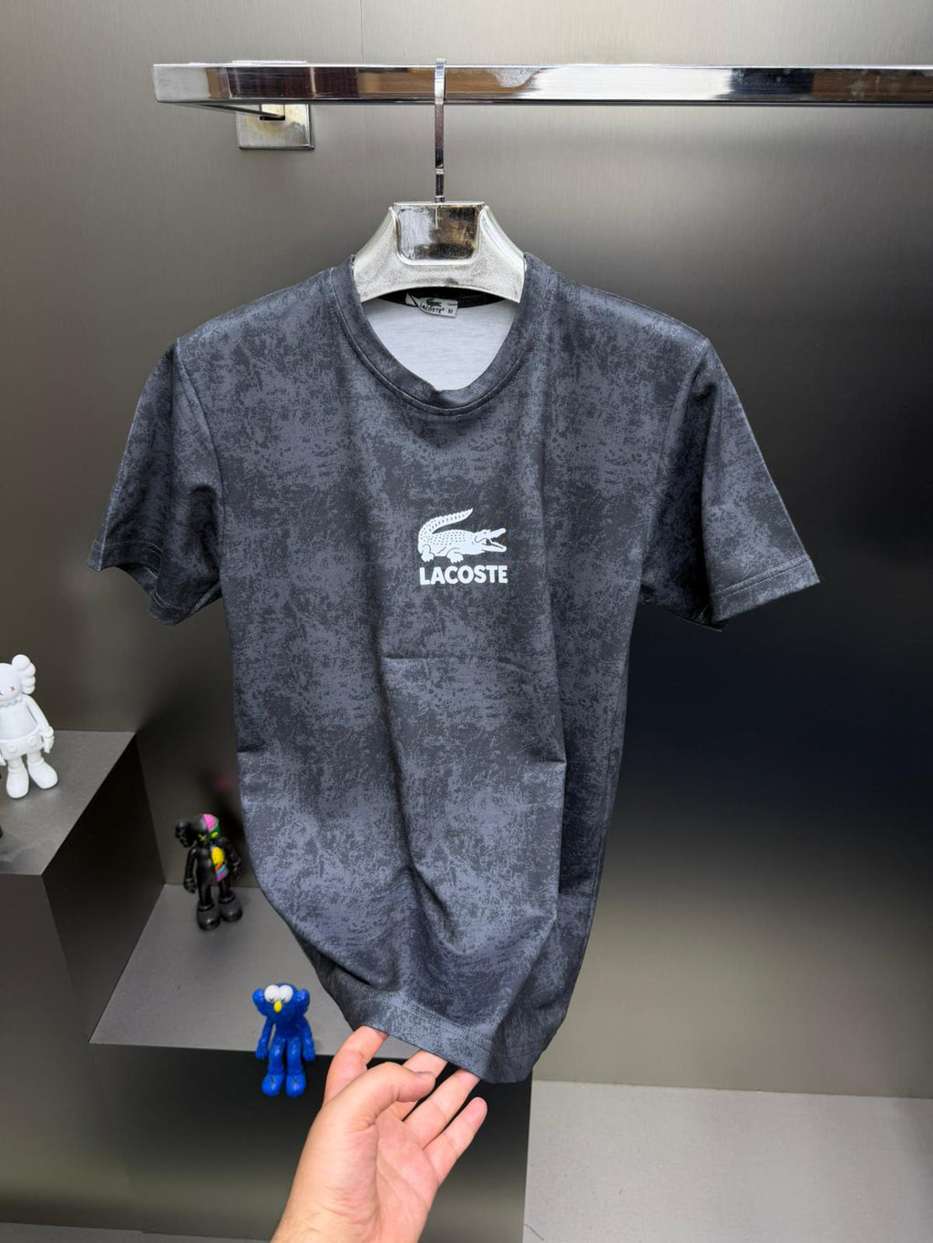 Lacoste Siyah İthal Şortlu Eşofman Takımı