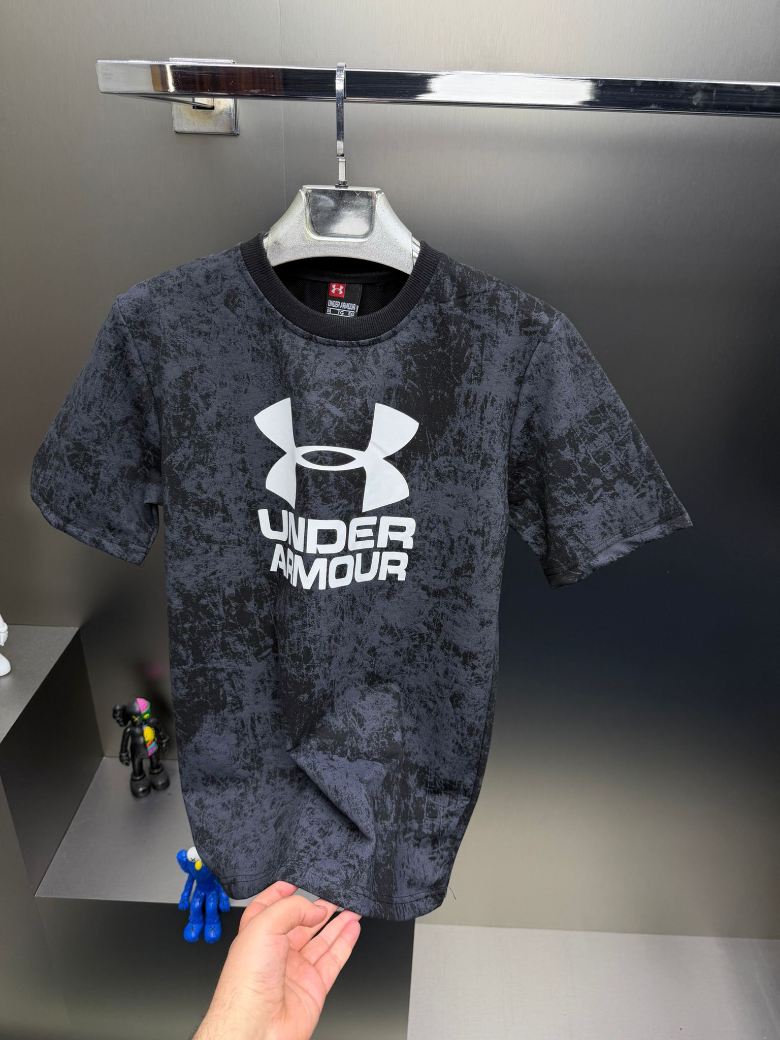 Under Armour Siyah İthal Şortlu Eşofman Takımı
