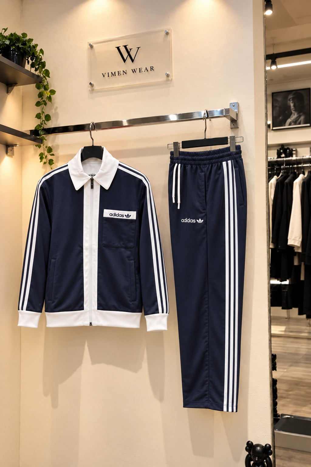 Adidas Beyaz Füme İthal Eşofman Takımı