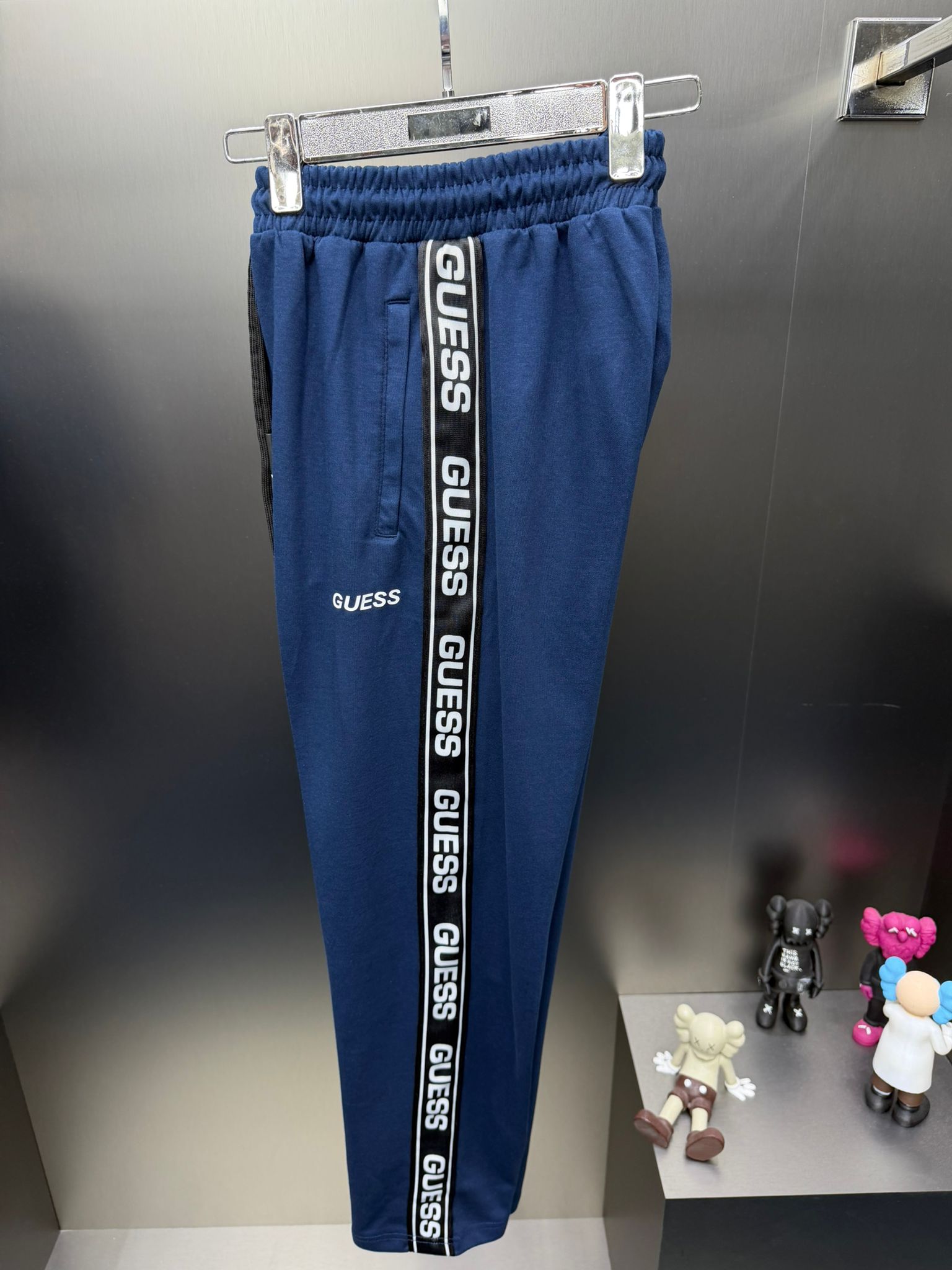 Guess Lacivert İthal Yazlık Eşofman Takımı