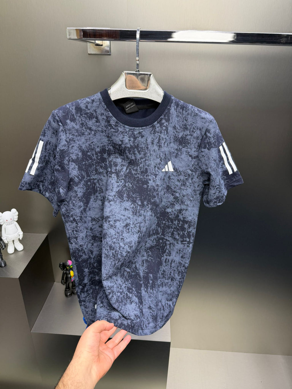 Adidas Lacivert İthal Şortlu Eşofman Takımı