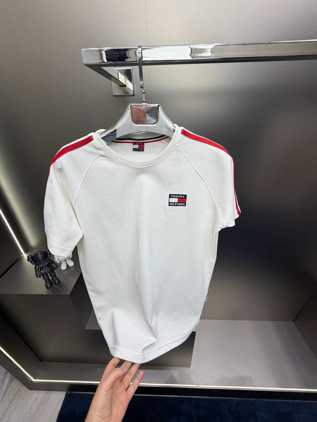 Tommy Hilfiger Beyaz İthal Şortlu Eşofman Takımı