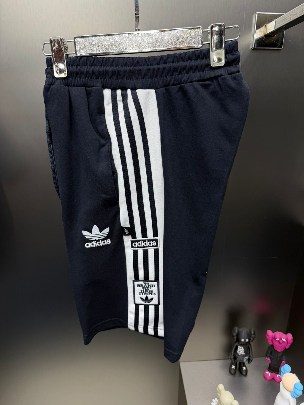 Adidas Brand Lacivert İthal Şortlu Eşofman Takımı