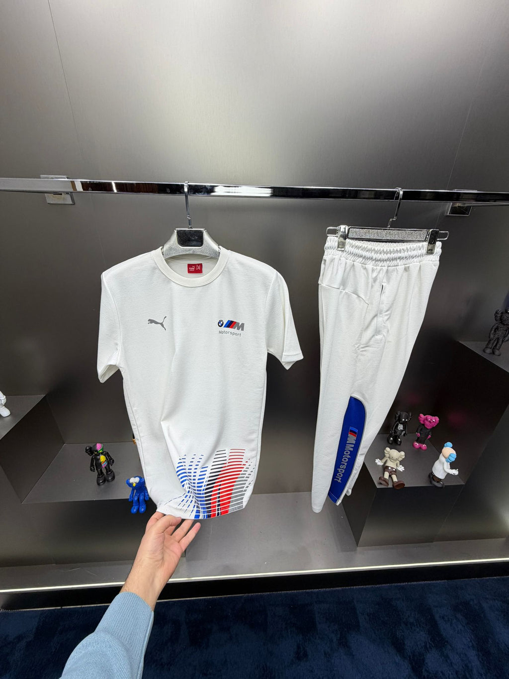 Puma BMW MSport Beyaz İthal Yazlık Eşofman Takımı