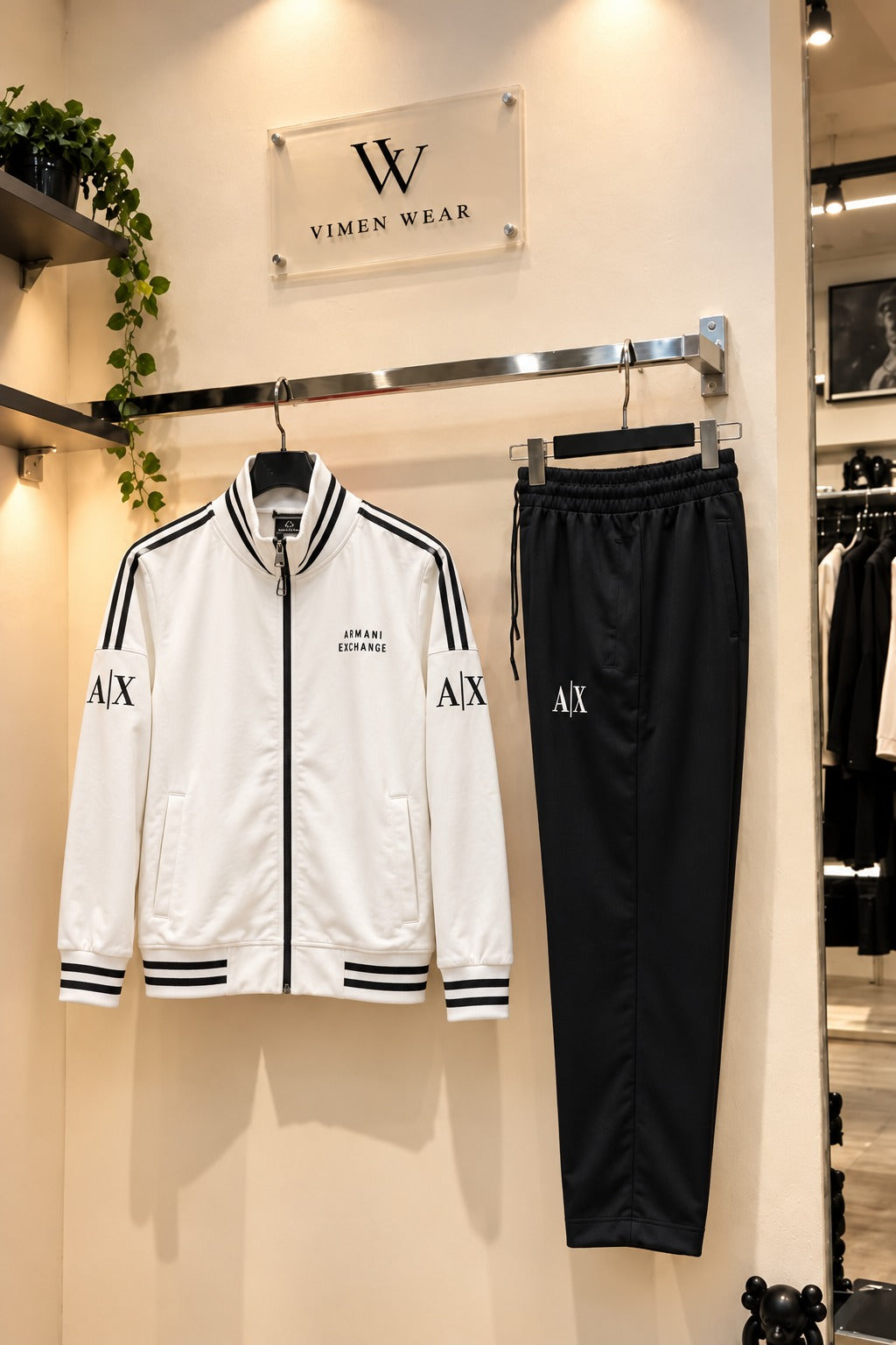Emporio Armani AX Beyaz İthal Eşofman Takım