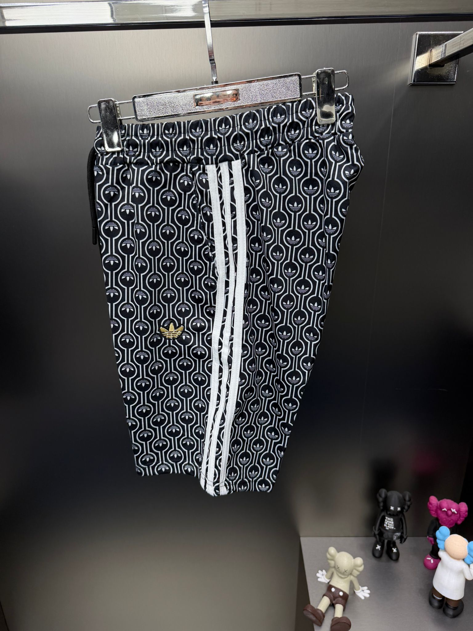 Adidas Siyah İthal Şortlu Eşofman Takımı