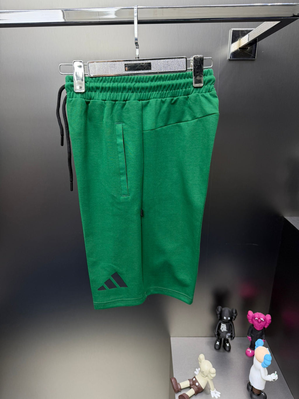 Adidas Yeşil İthal Şortlu Eşofman Takımı