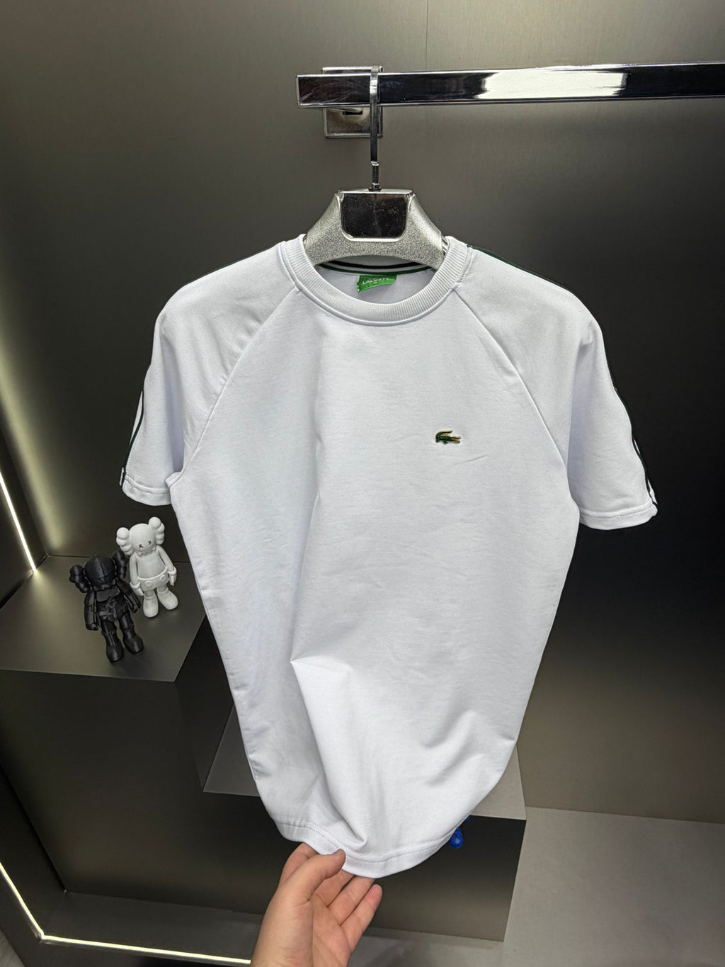 Lacoste Beyaz İthal Yazlık Eşofman Takımı