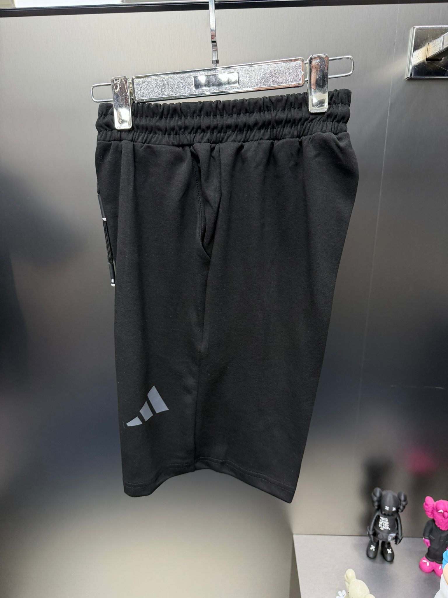 Adidas Siyah İthal Şortlu Eşofman Takımı