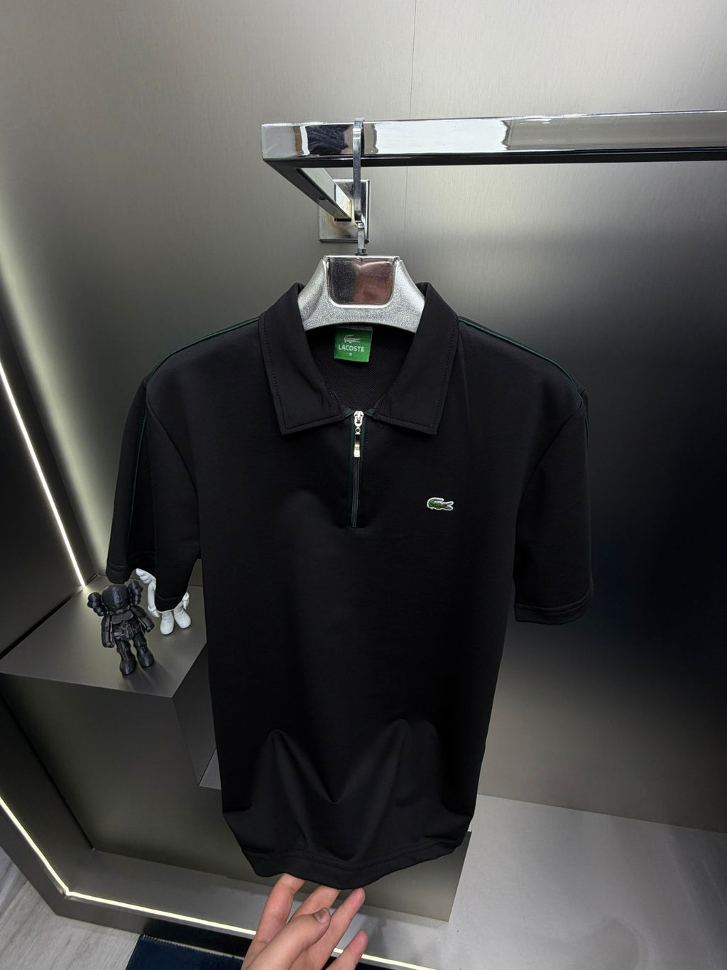 Lacoste Siyah İthal Yazlık Eşofman Takımı