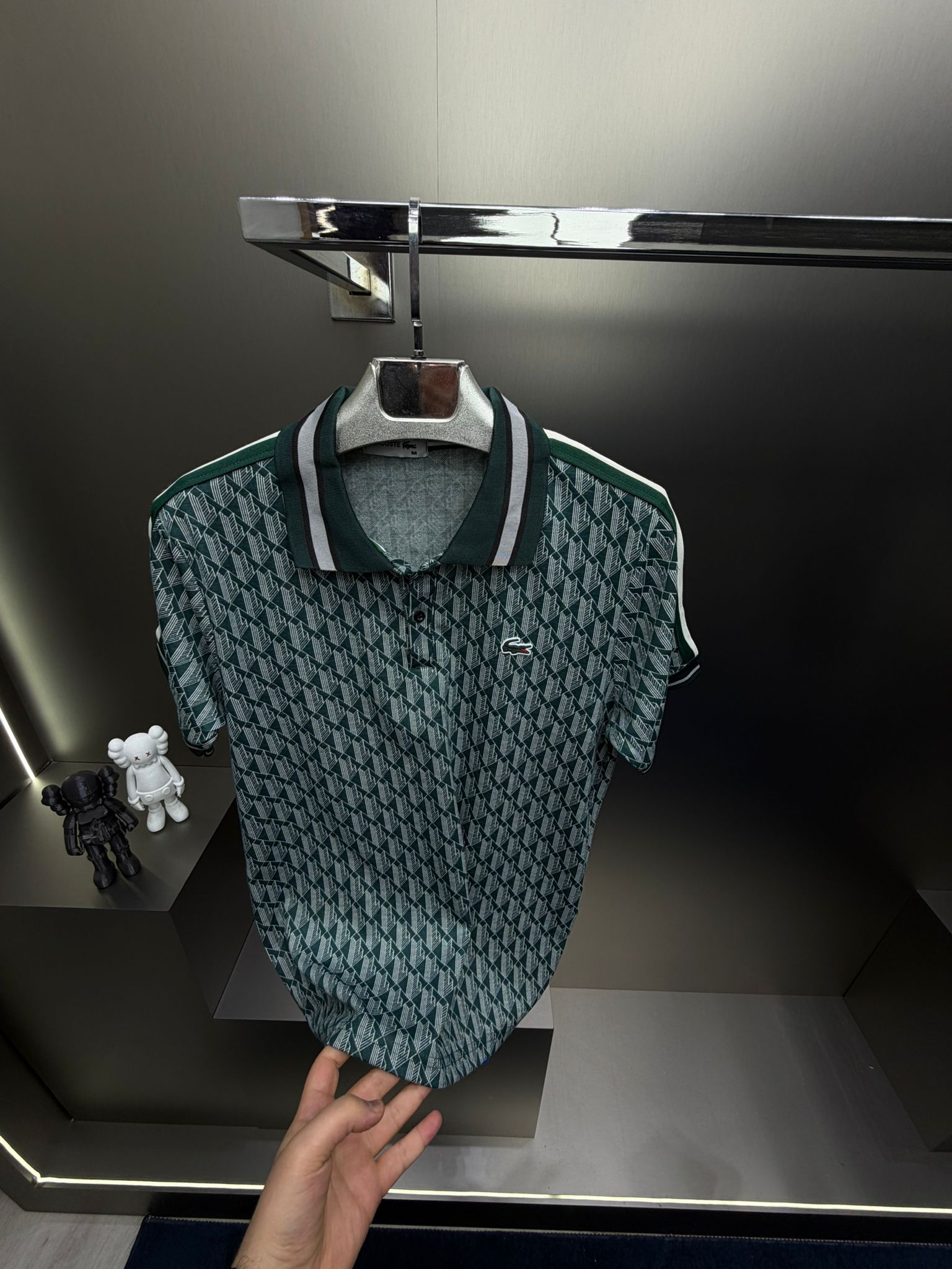 Lacoste Yeşil İthal Şortlu Eşofman Takımı