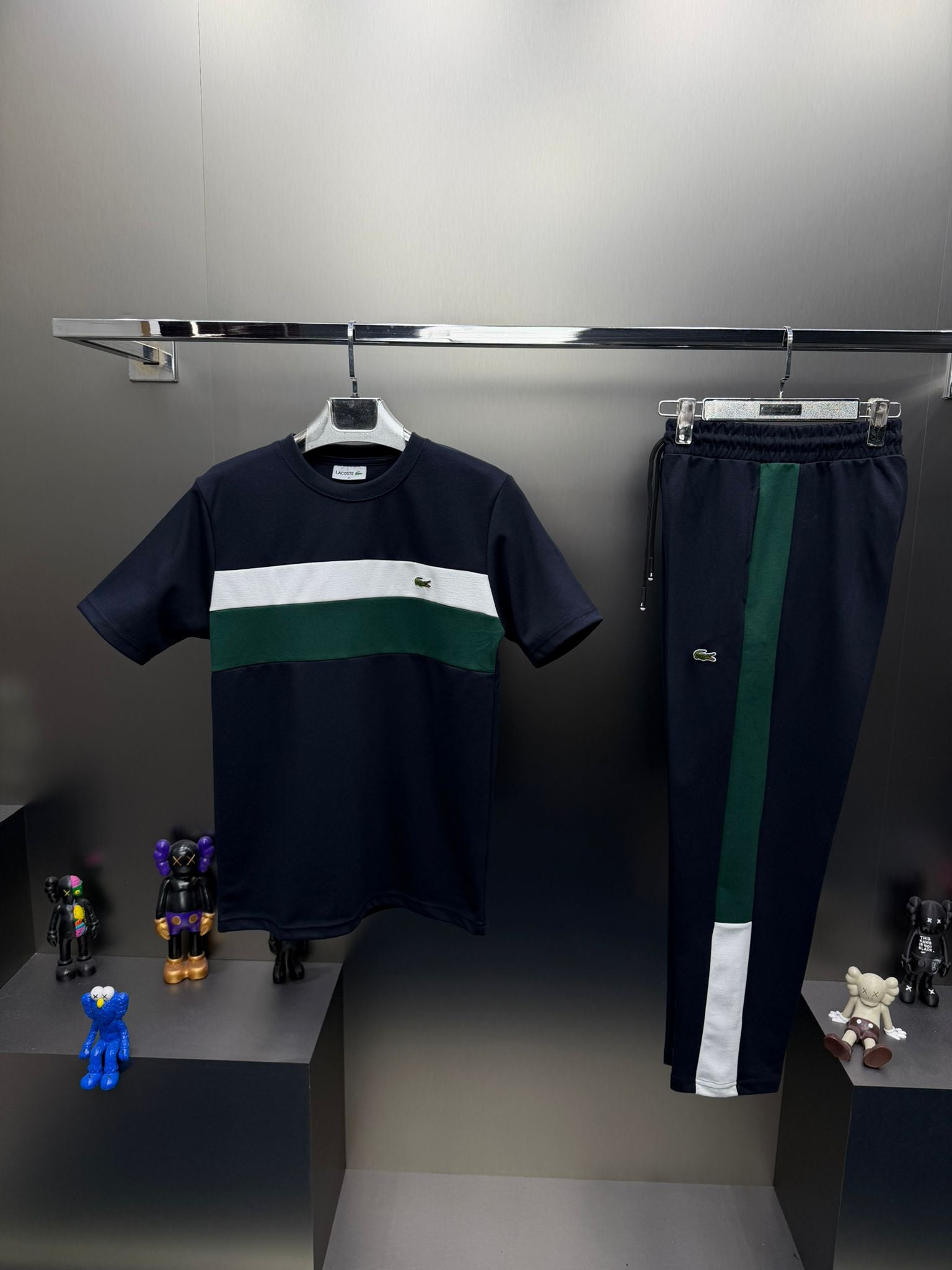 Lacoste Lacivert İthal Yazlık Eşofman Takımı