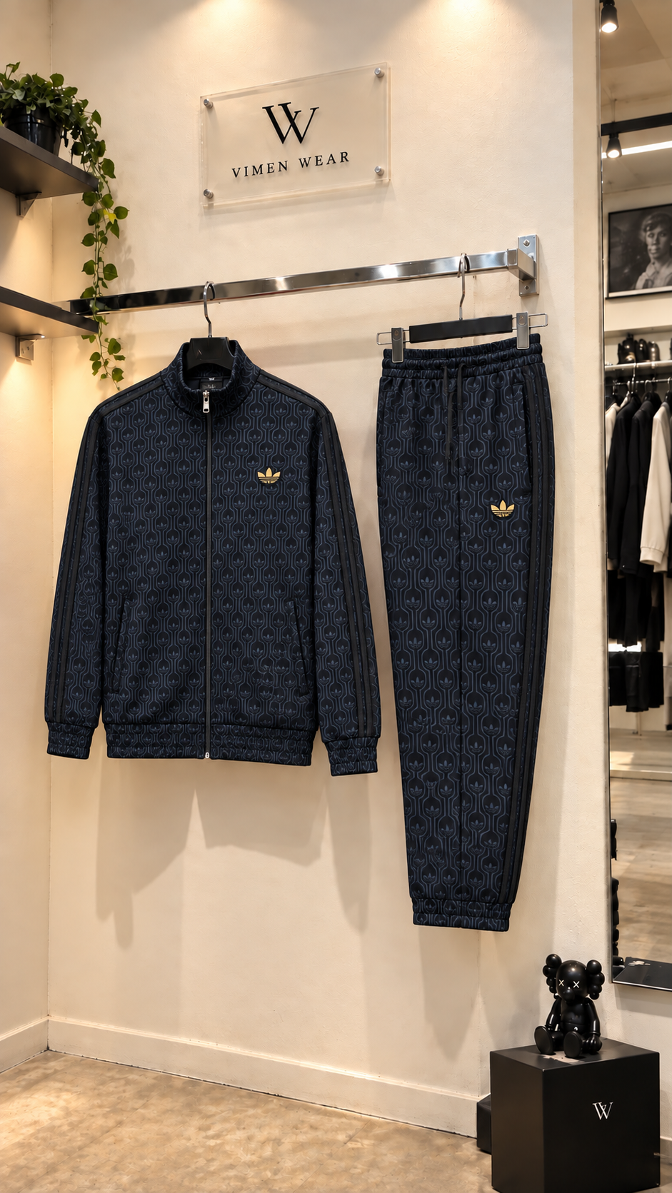 Adidas Lacivert İthal Eşofman Takım