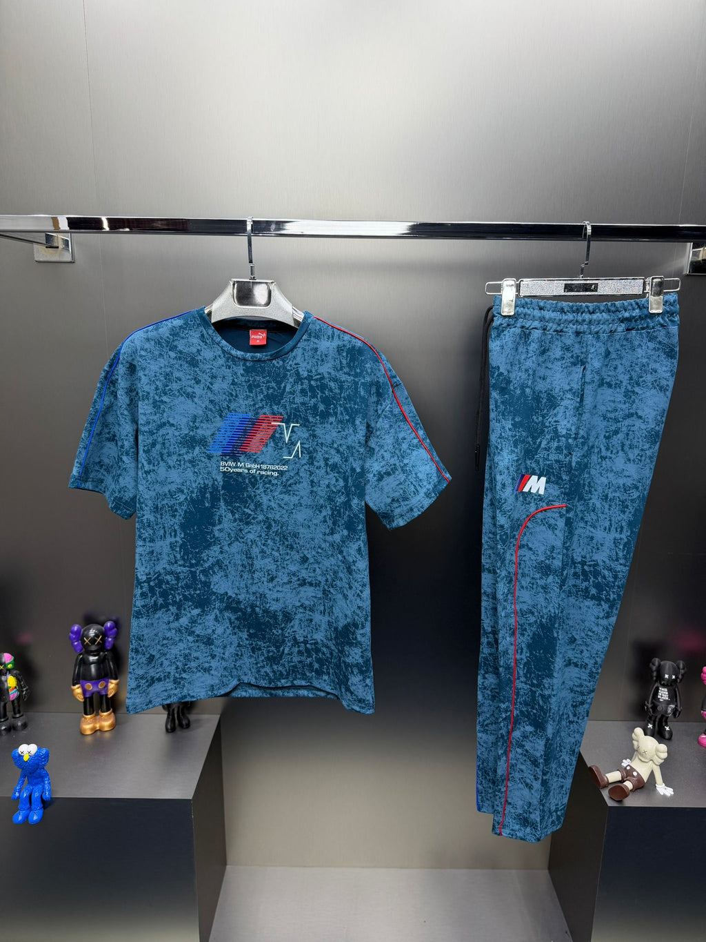 Puma BMW Mavi İthal Yazlık Eşofman Takımı