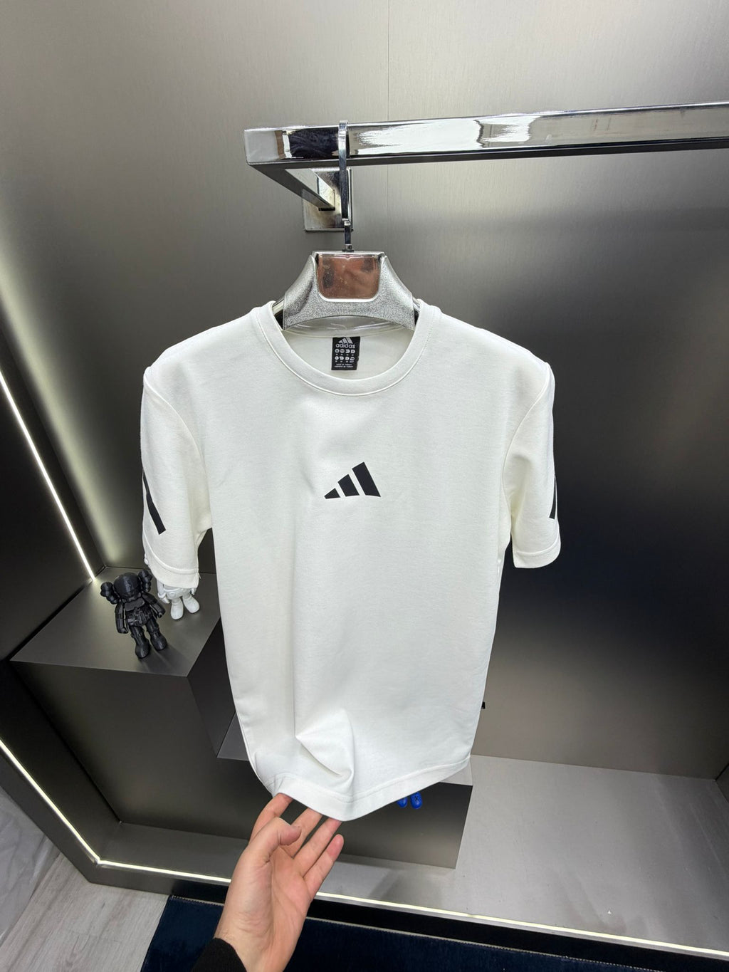 Adidas Beyaz İthal Şortlu Eşofman Takımı