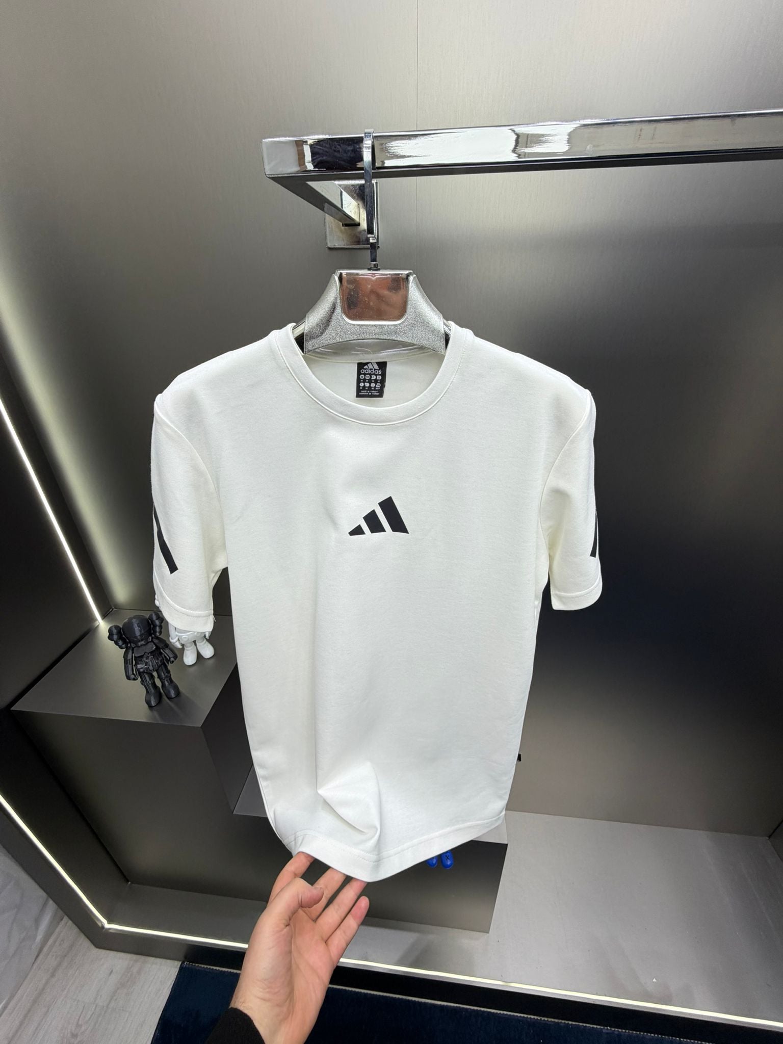 Adidas Beyaz İthal Şortlu Eşofman Takımı