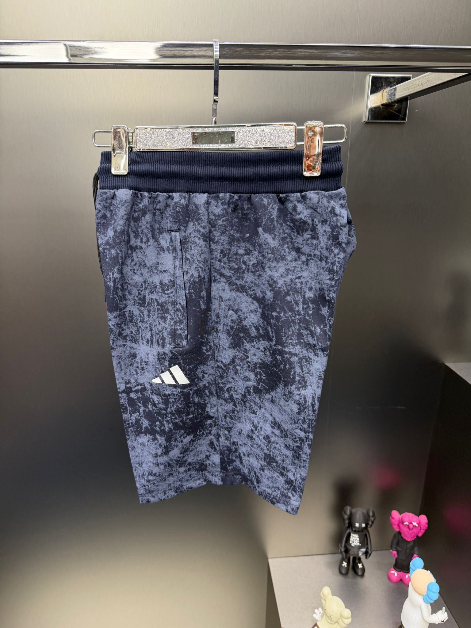 Adidas Lacivert İthal Şortlu Eşofman Takımı