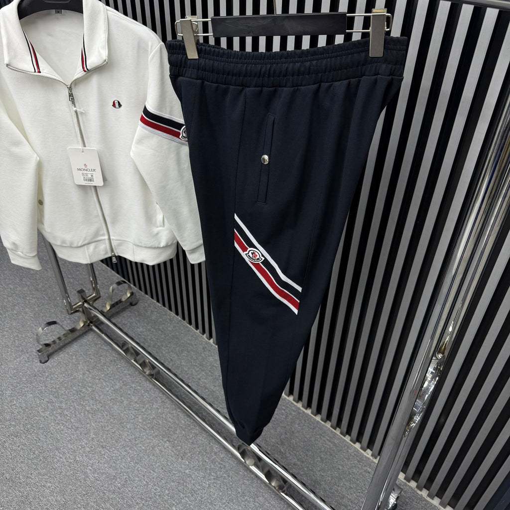 Moncler Beyaz Siyah Eşofman Takım