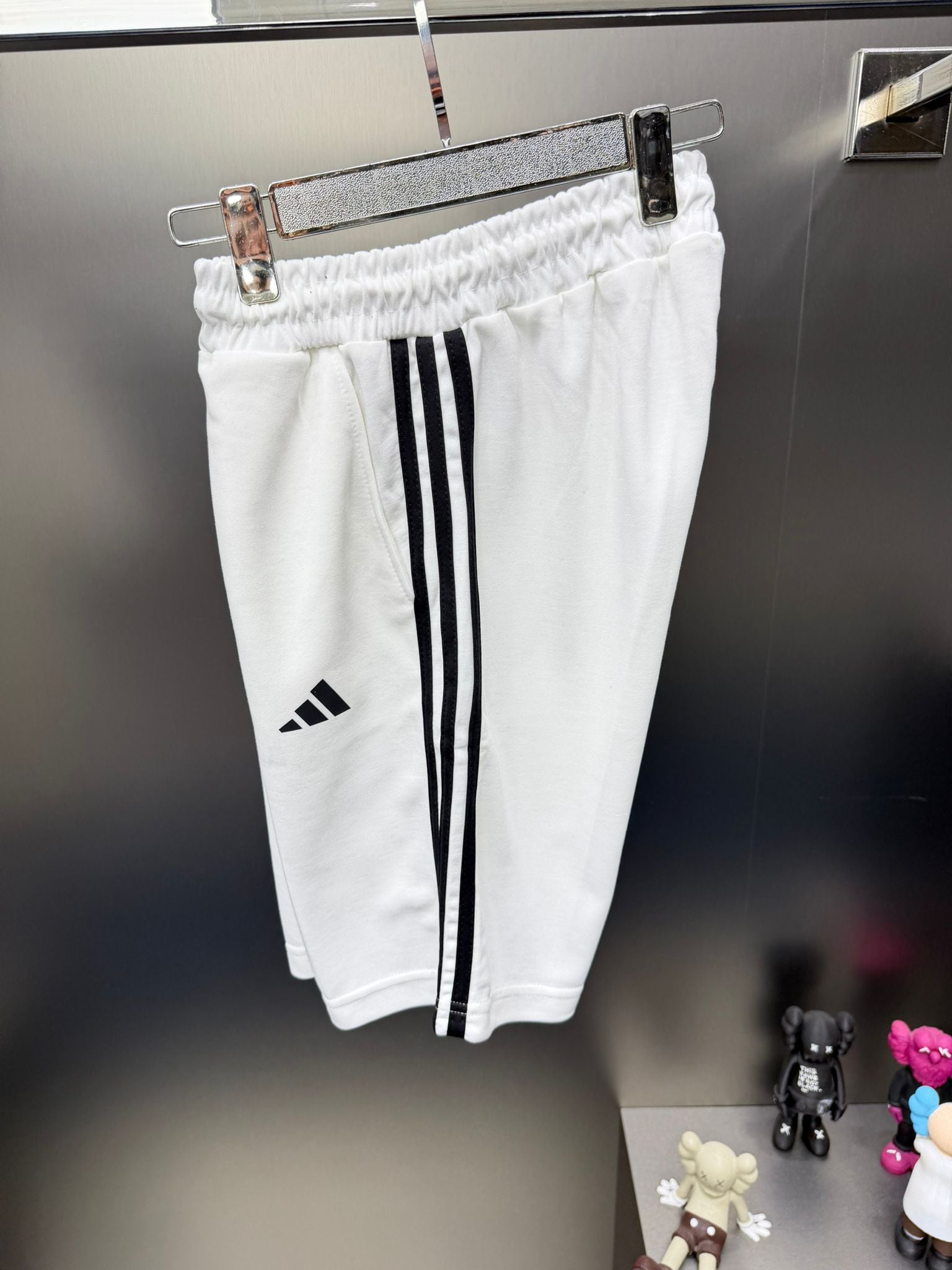 Adidas Beyaz İthal Şortlu Eşofman Takımı
