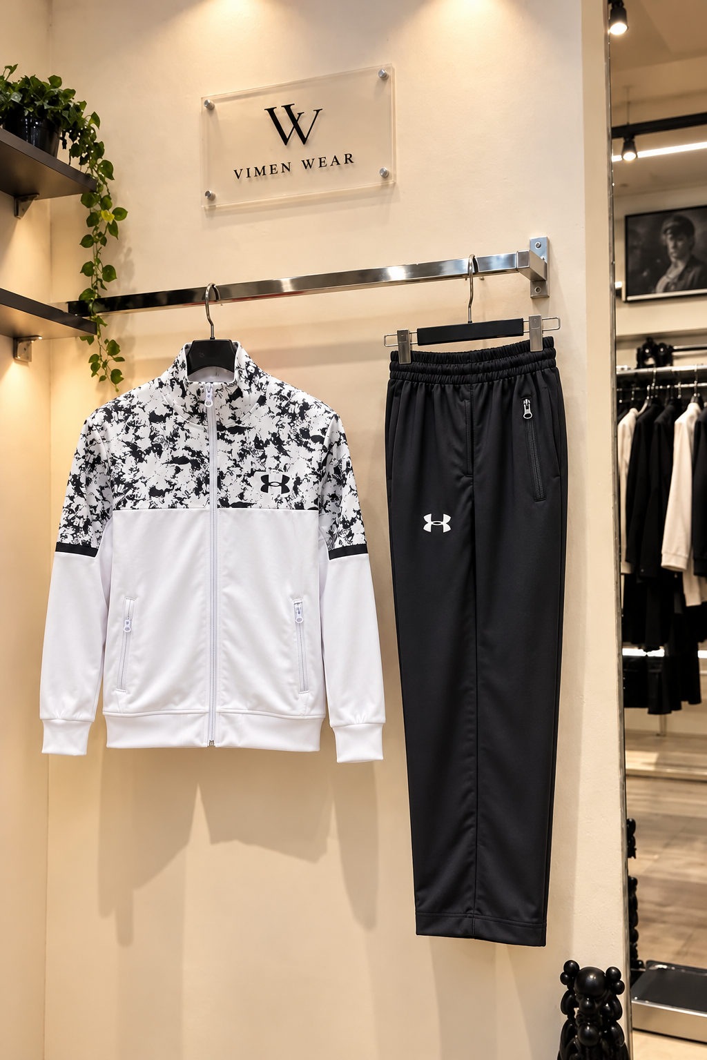 Beyaz Under Armour İthal Eşofman Takımı
