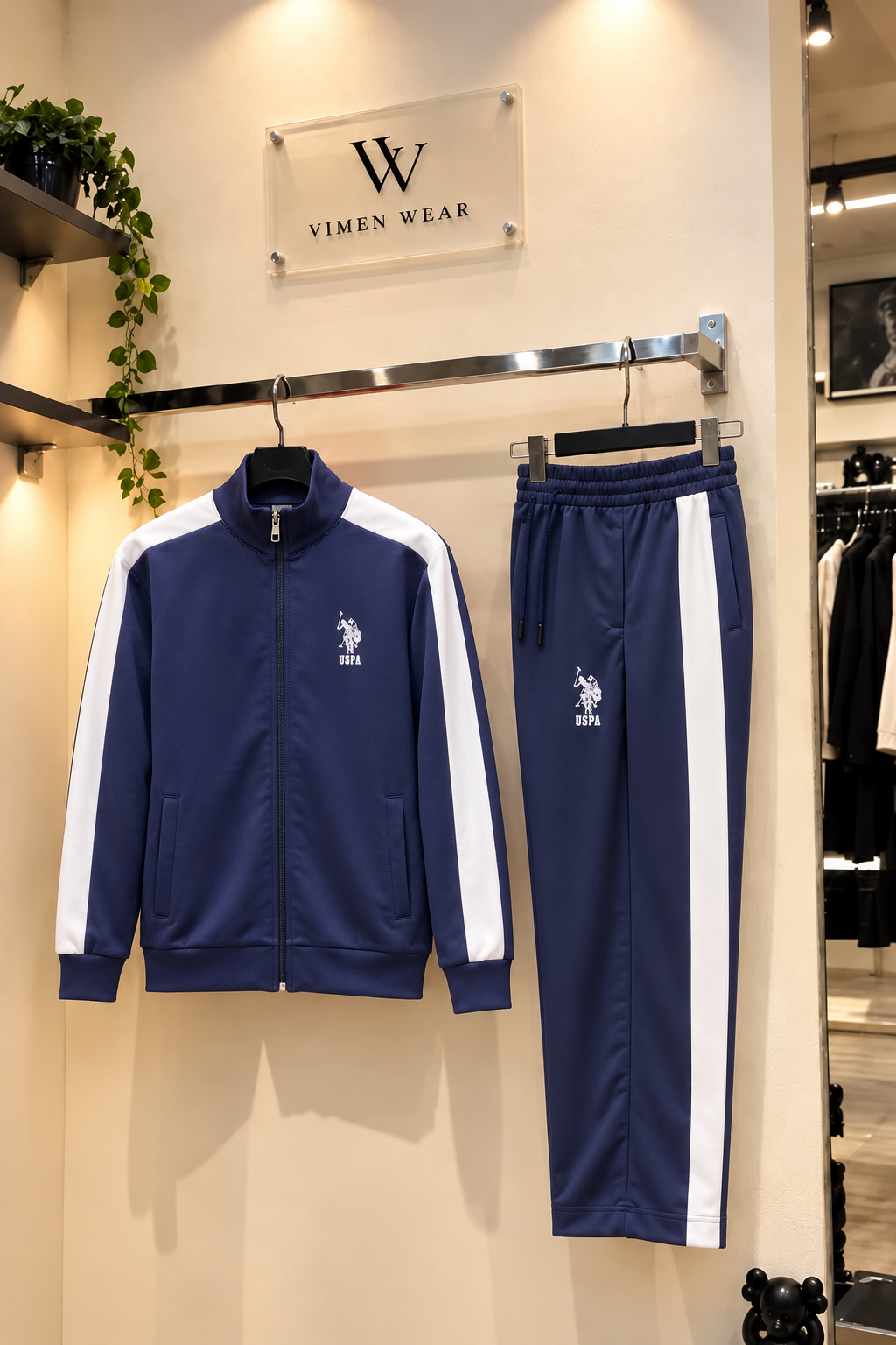 Lacoste Lacivert Uspa İthal Eşofman Takımı