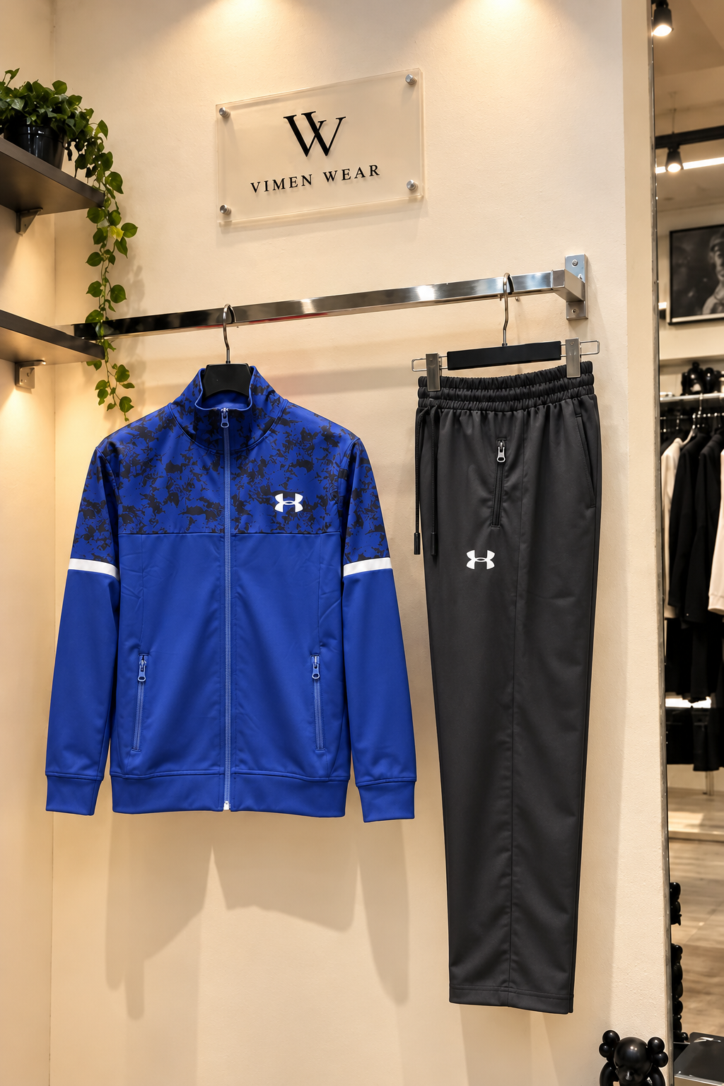 Mavi Under Armour İthal Eşofman Takımı