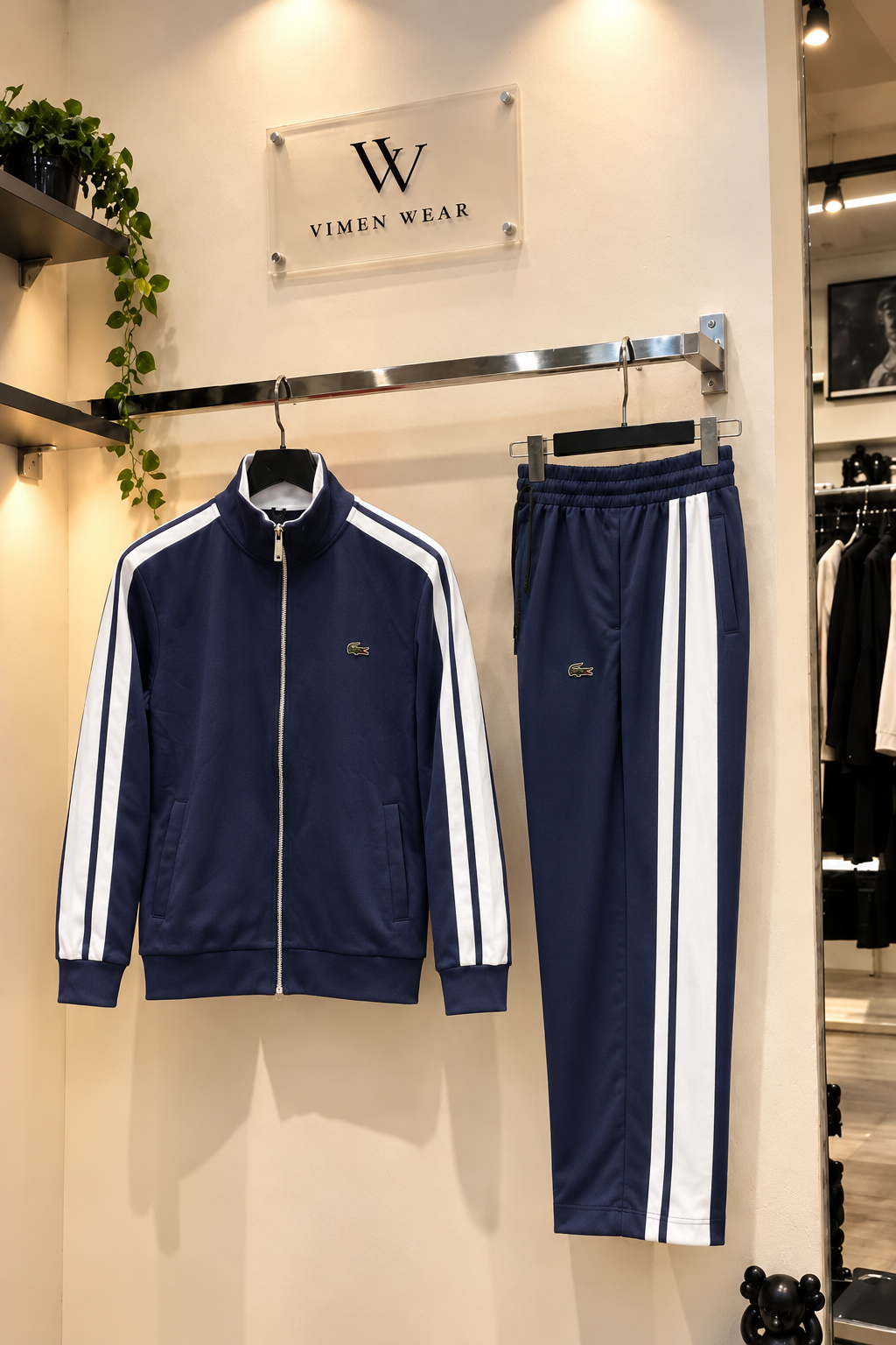 Lacivert Lacoste İthal Eşofman Takımı
