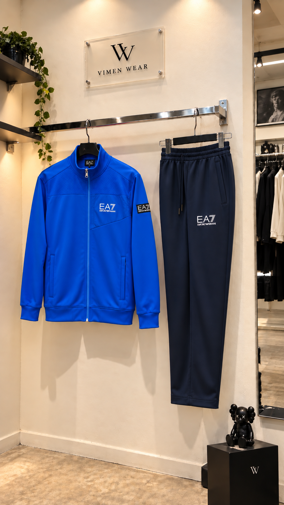 EA7 Lacivert İthal Eşofman Takım